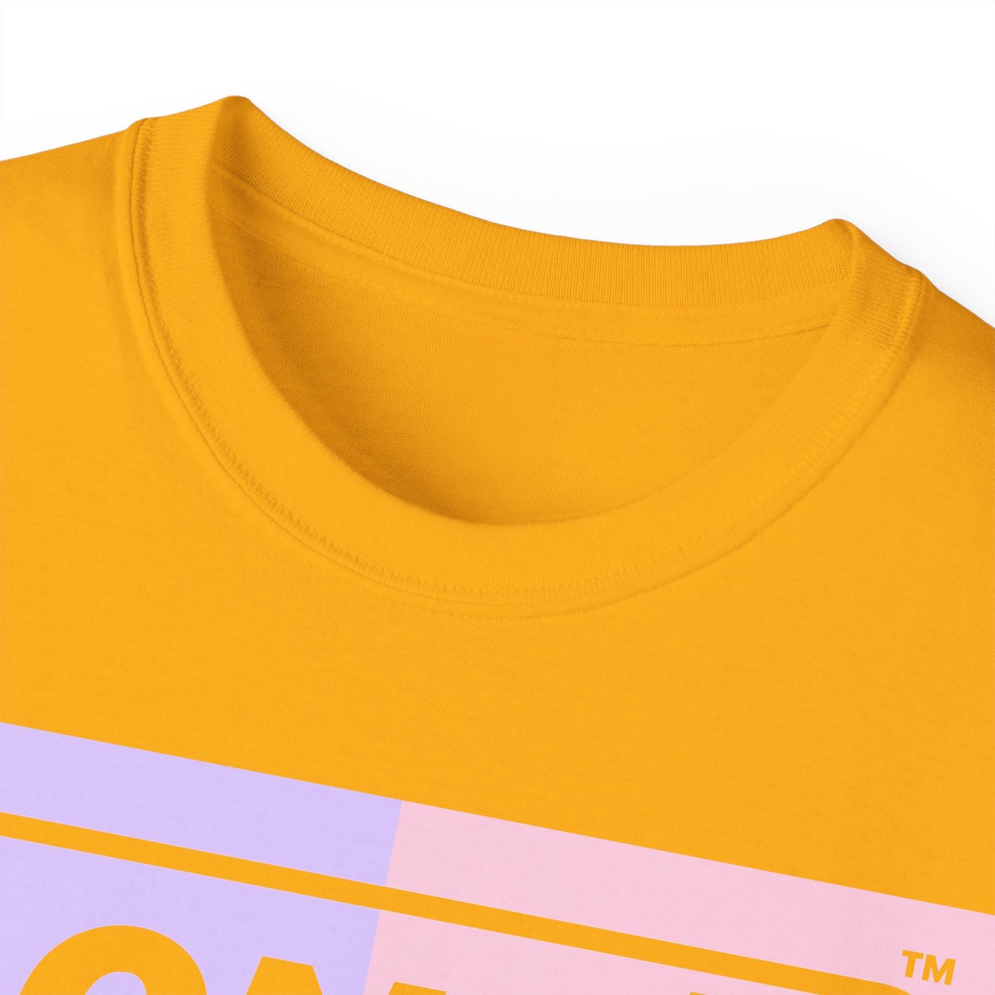 LongD® Logo Cotton Tee (Easter pastel variety in negative text)