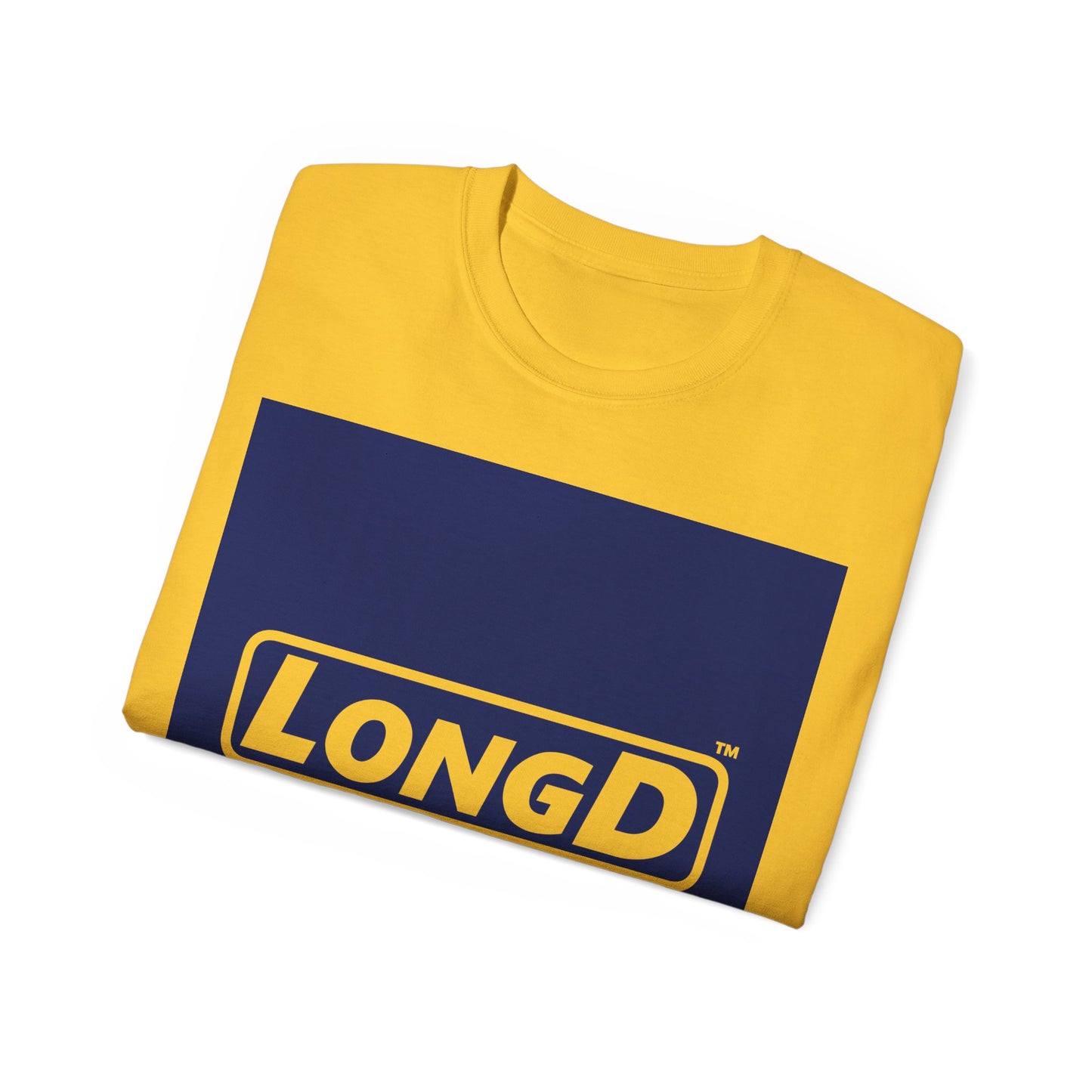 LongD Negative Logo Cotton Tee (Square)