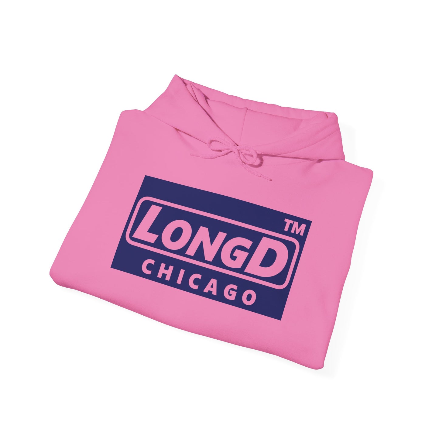 LongD® Logo (negative Chicago version) Hoodie