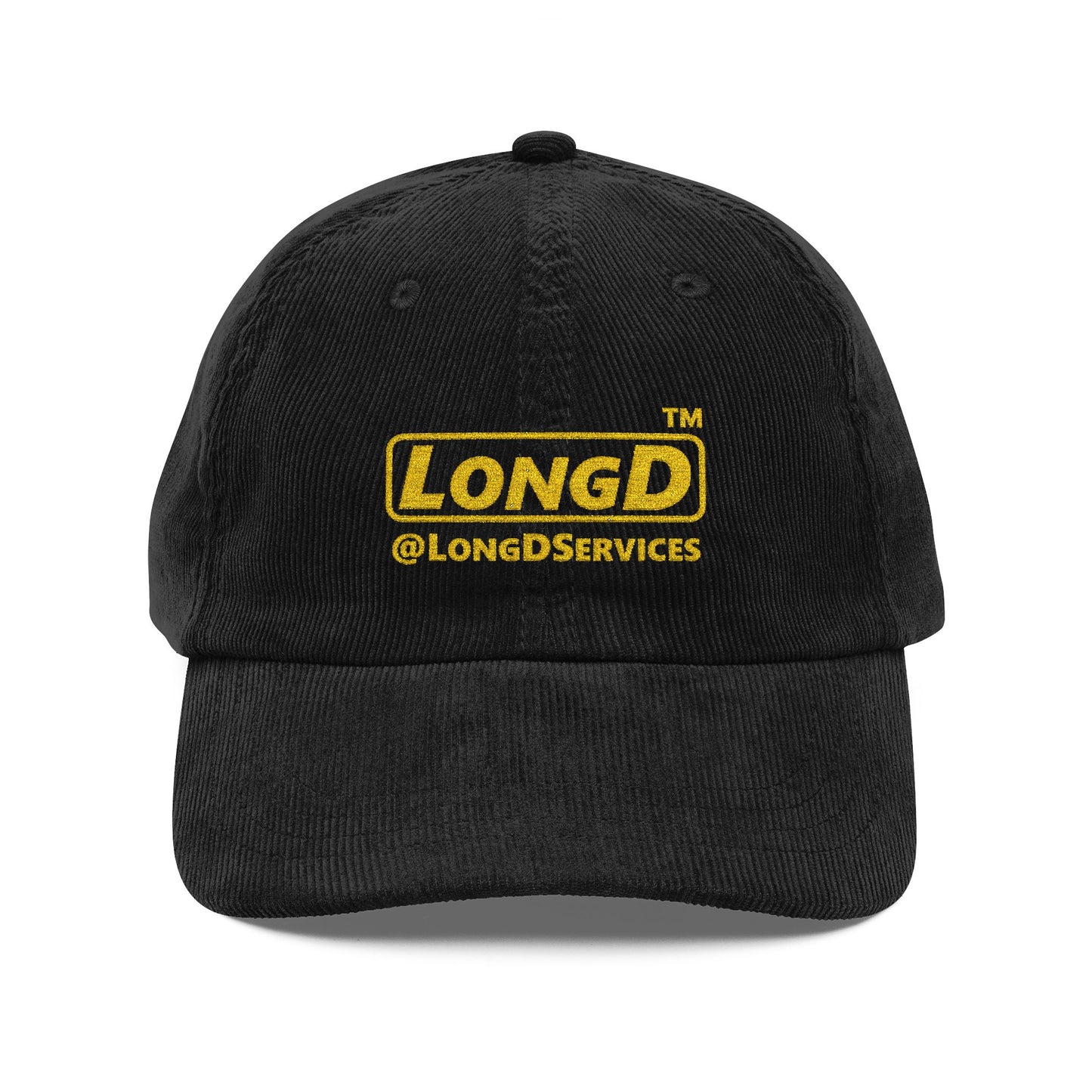 Embroidered Corduroy Cap Alternate basic logo