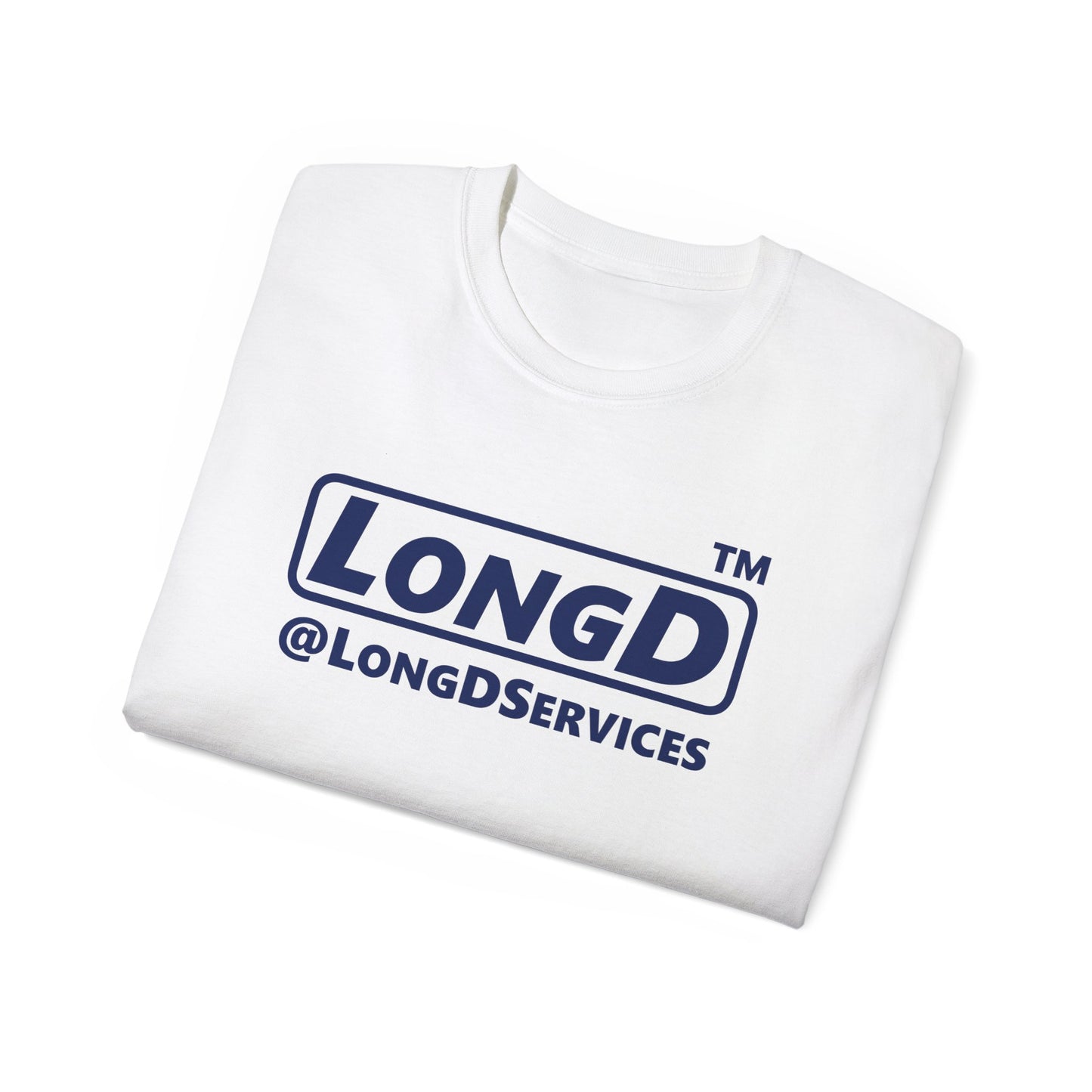 LongD® Logo Cotton Tee positive official basic logo