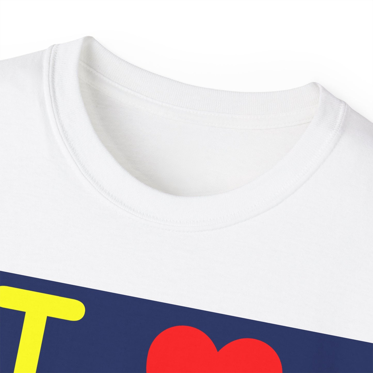 I Luv LongD Negative Style Logo Cotton Tee