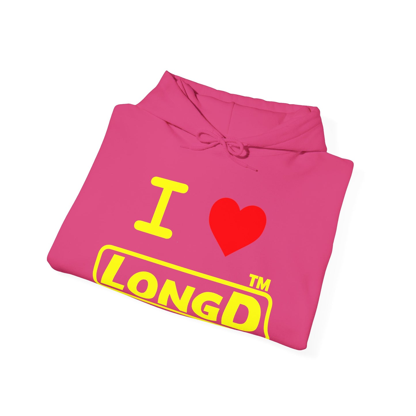 I Luv LongD Tag-domain positive alternate basic logo hoodie