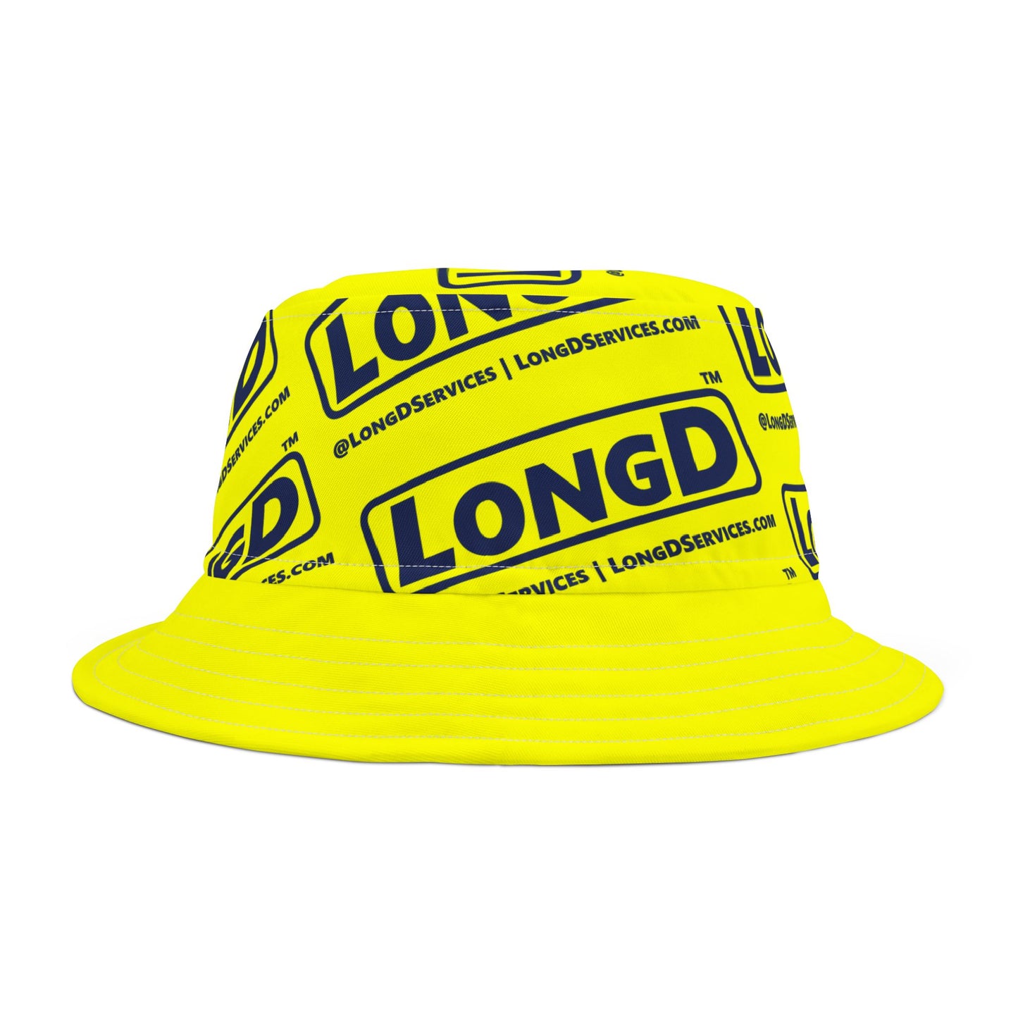 Repeat grid of Official Logo Bucket Hat