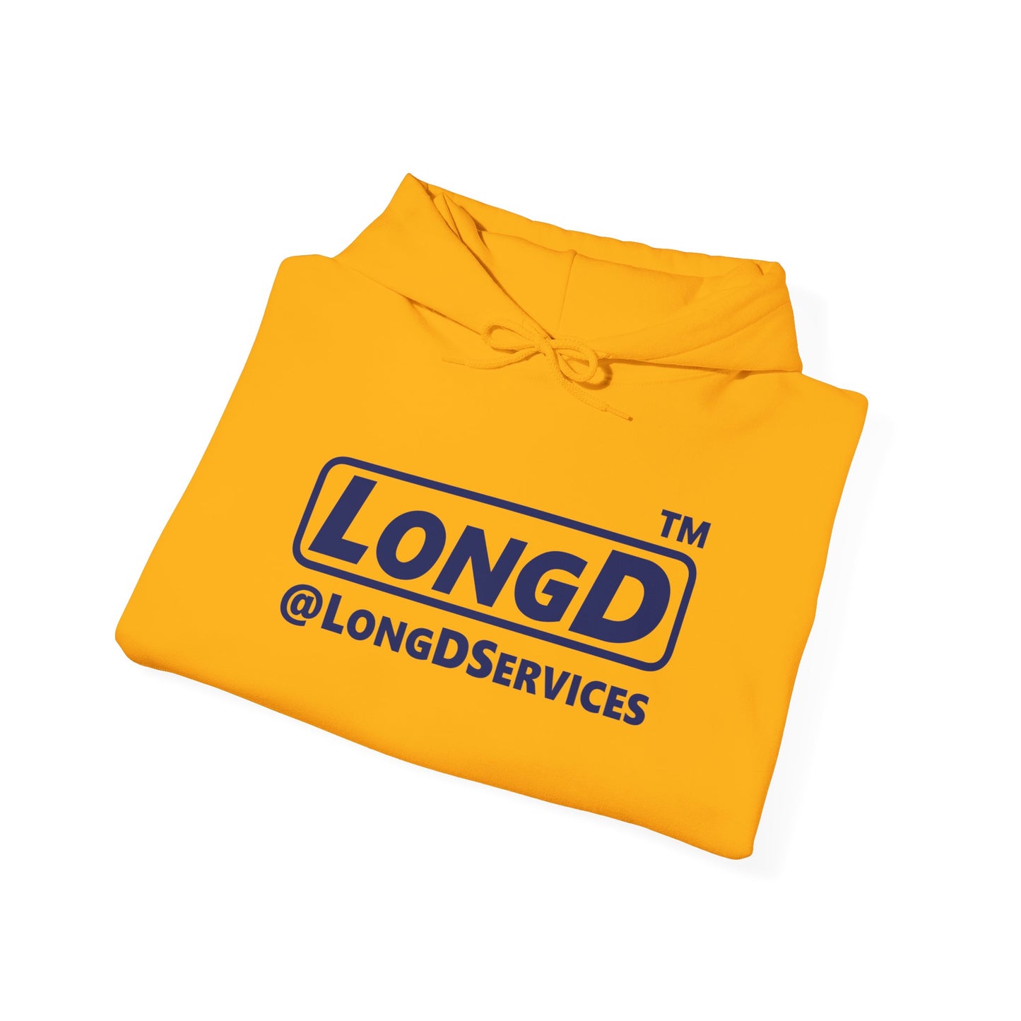 LongD® Logo (positive Tag only version) Hoodie
