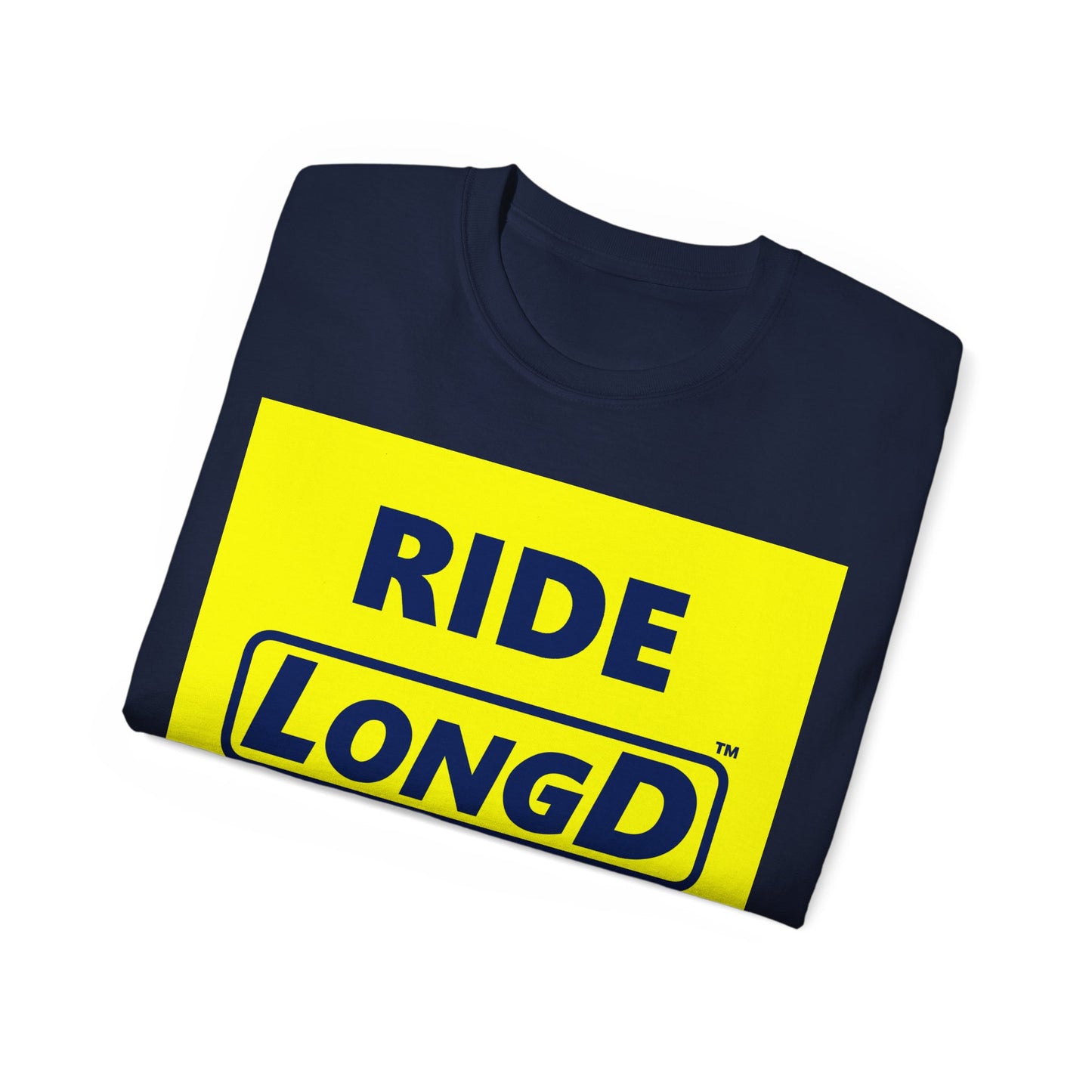 Ride LongD Reverse Negative Style Logo Cotton Tee