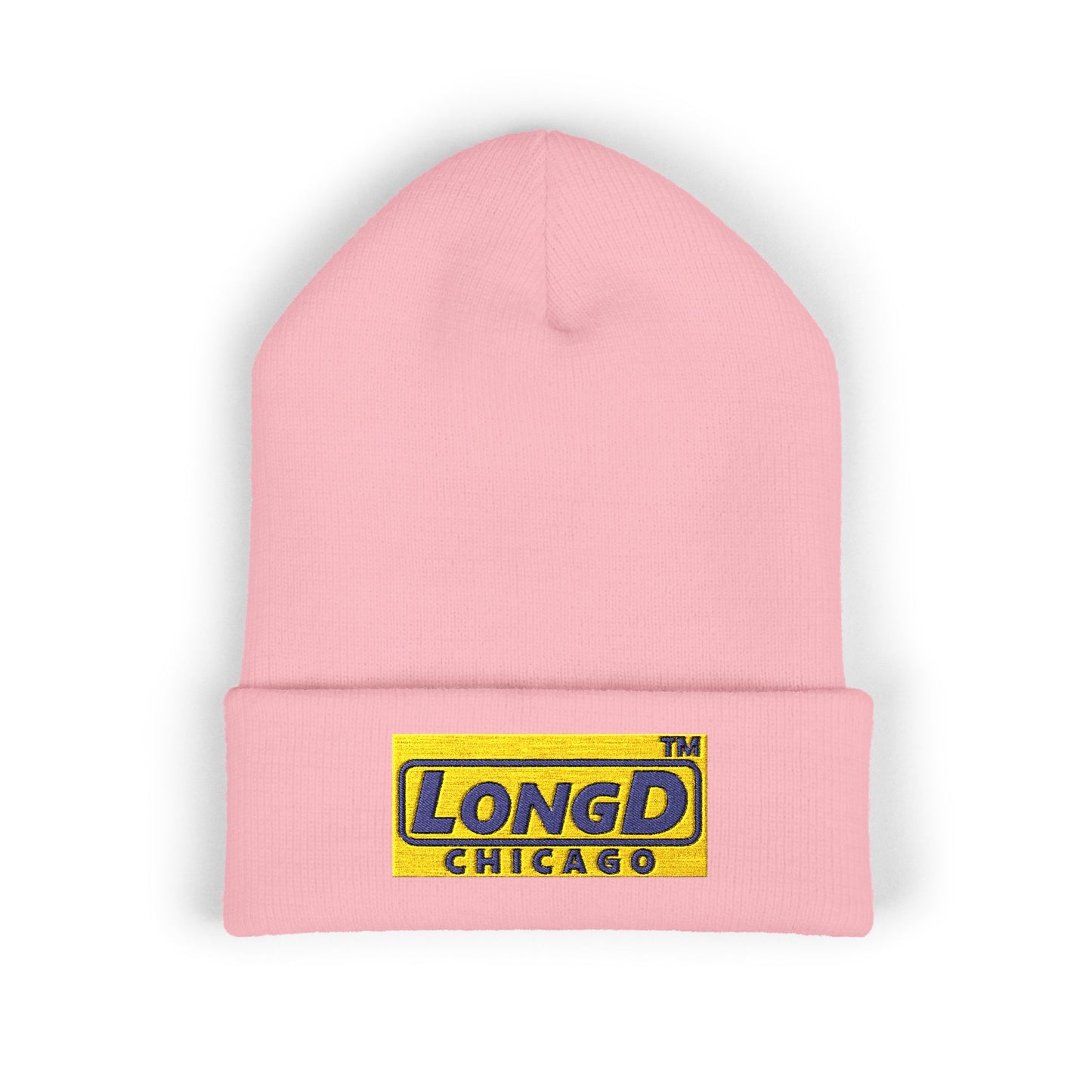 Embroidered Classic Cuffed Beanie Official Chicago Logo