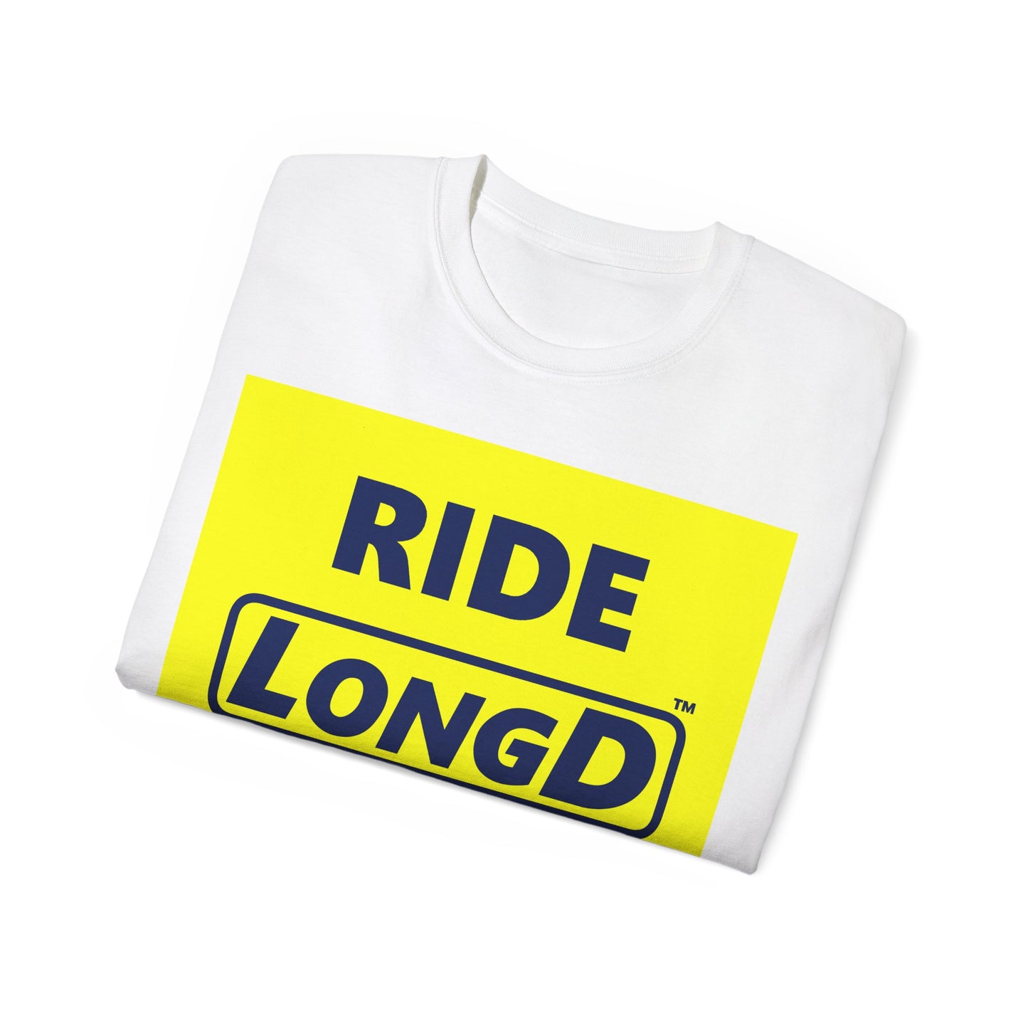 Ride LongD Reverse Negative Style Logo Cotton Tee