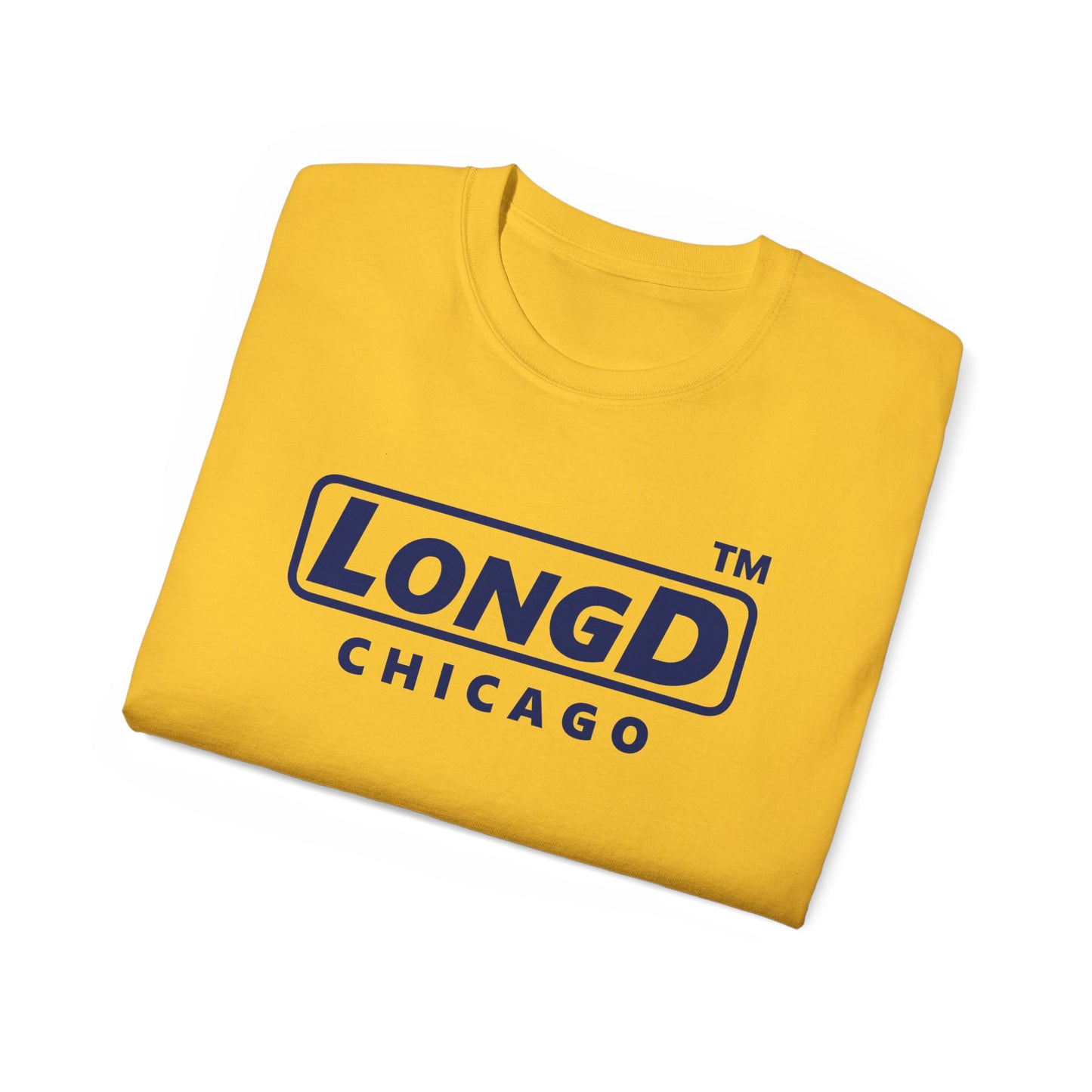 LongD® Logo Cotton Tee positive official basic Chicago logo