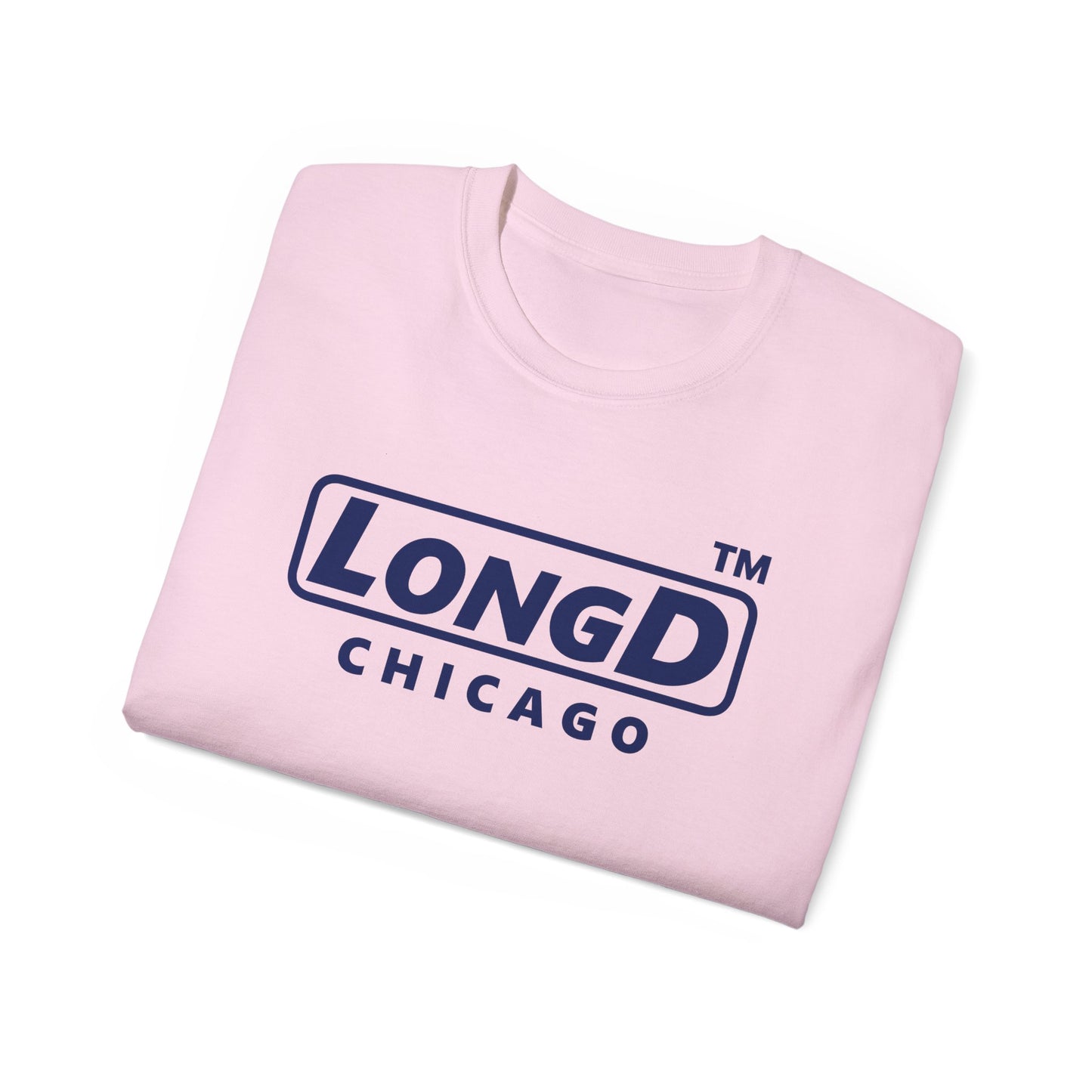 LongD® Logo Cotton Tee positive official basic Chicago logo