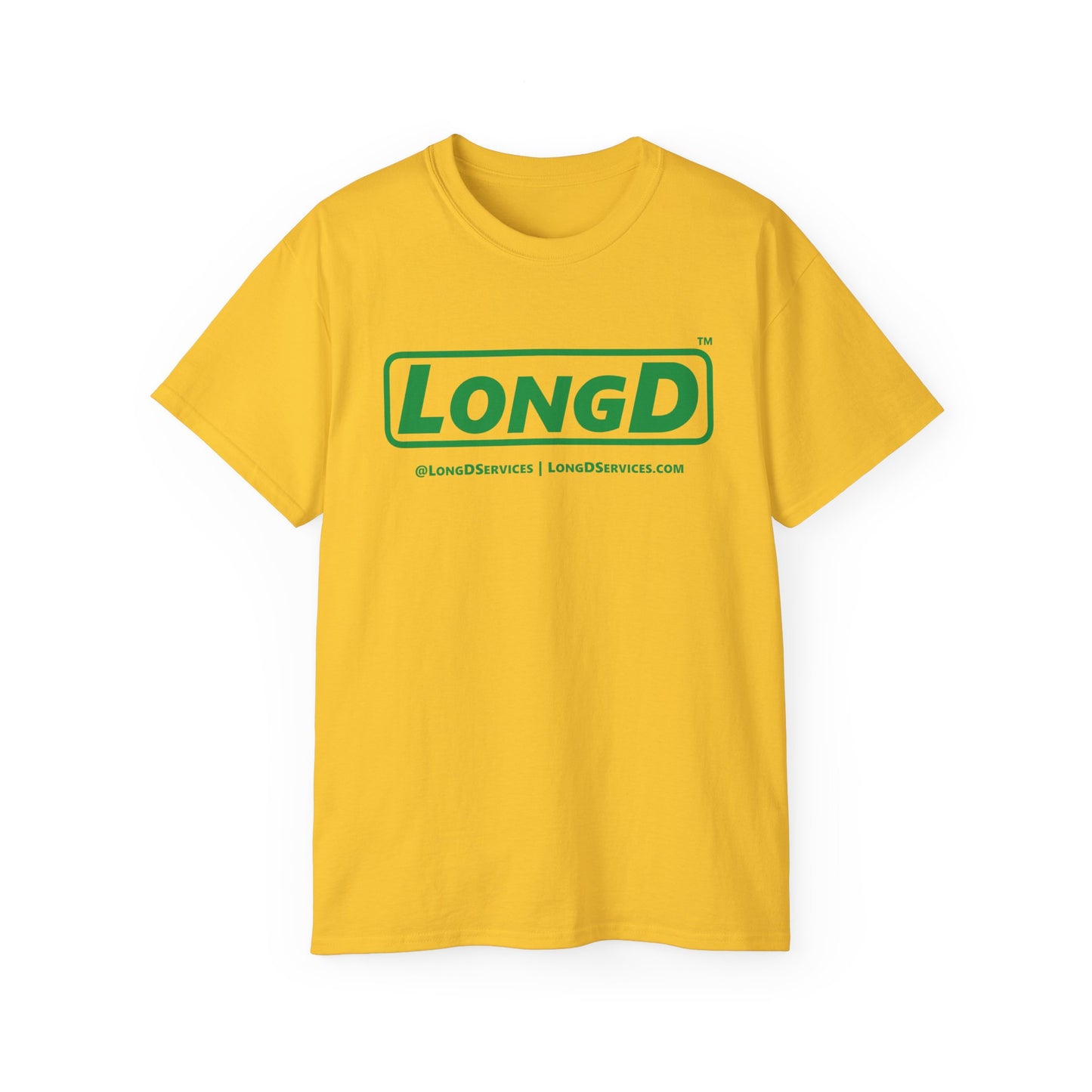 LongD® Logo Cotton Tee (St. Patrick's Day -Irish Green)