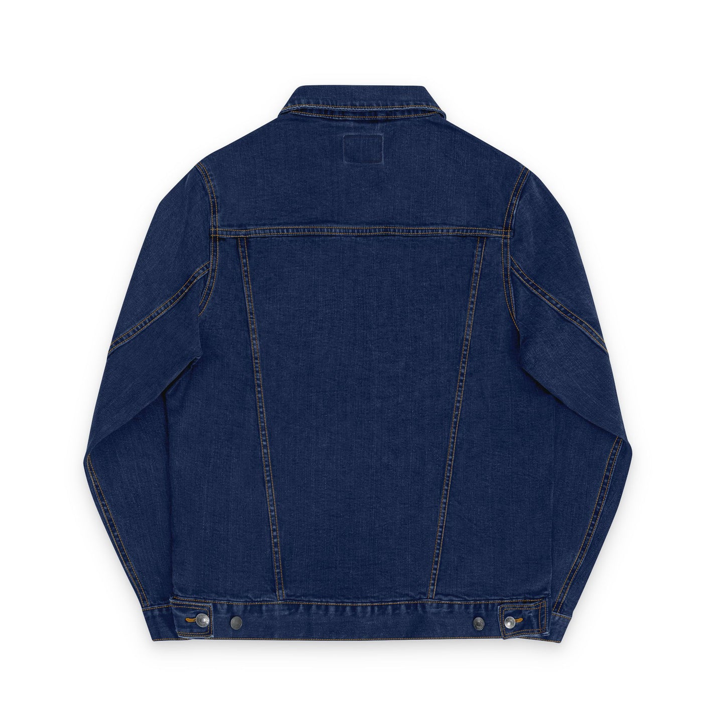 Embroidered Unisex Denim Jacket Official Basic Logo