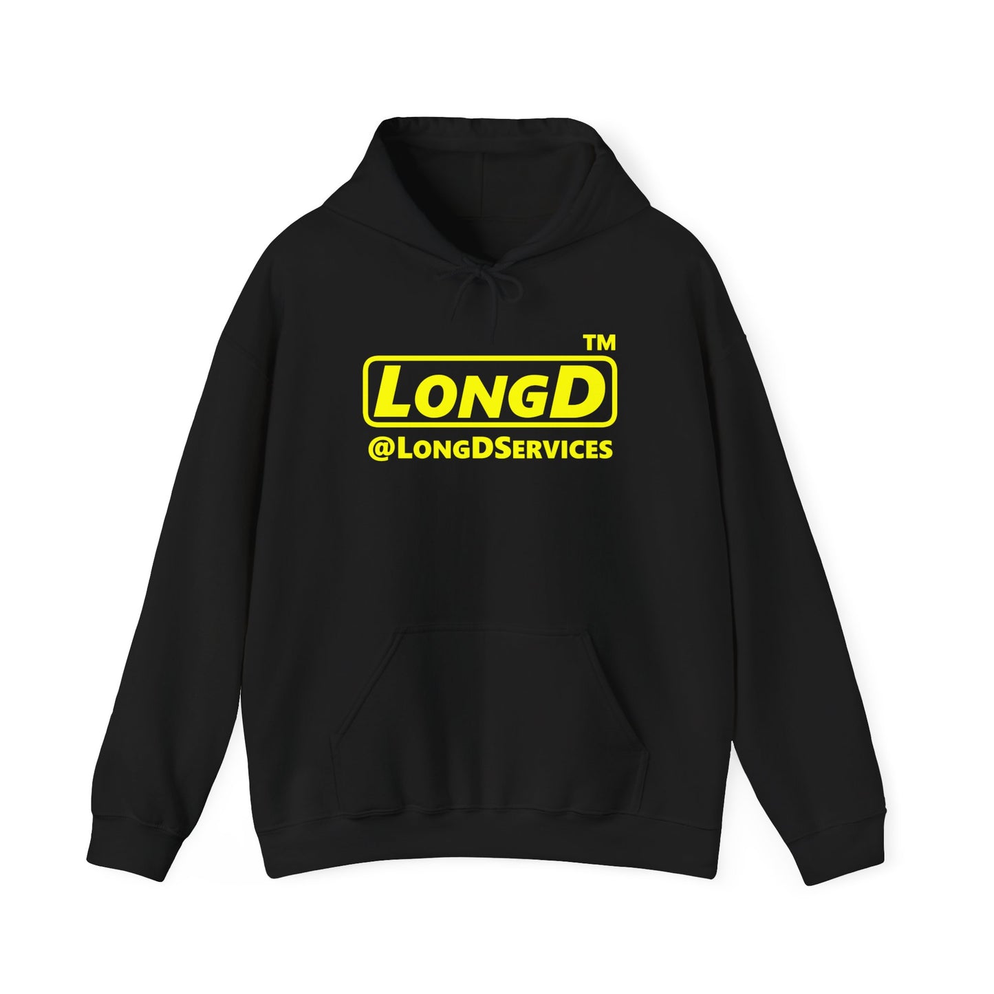 LongD® Logo (positive alternate Tag only version) Hoodie