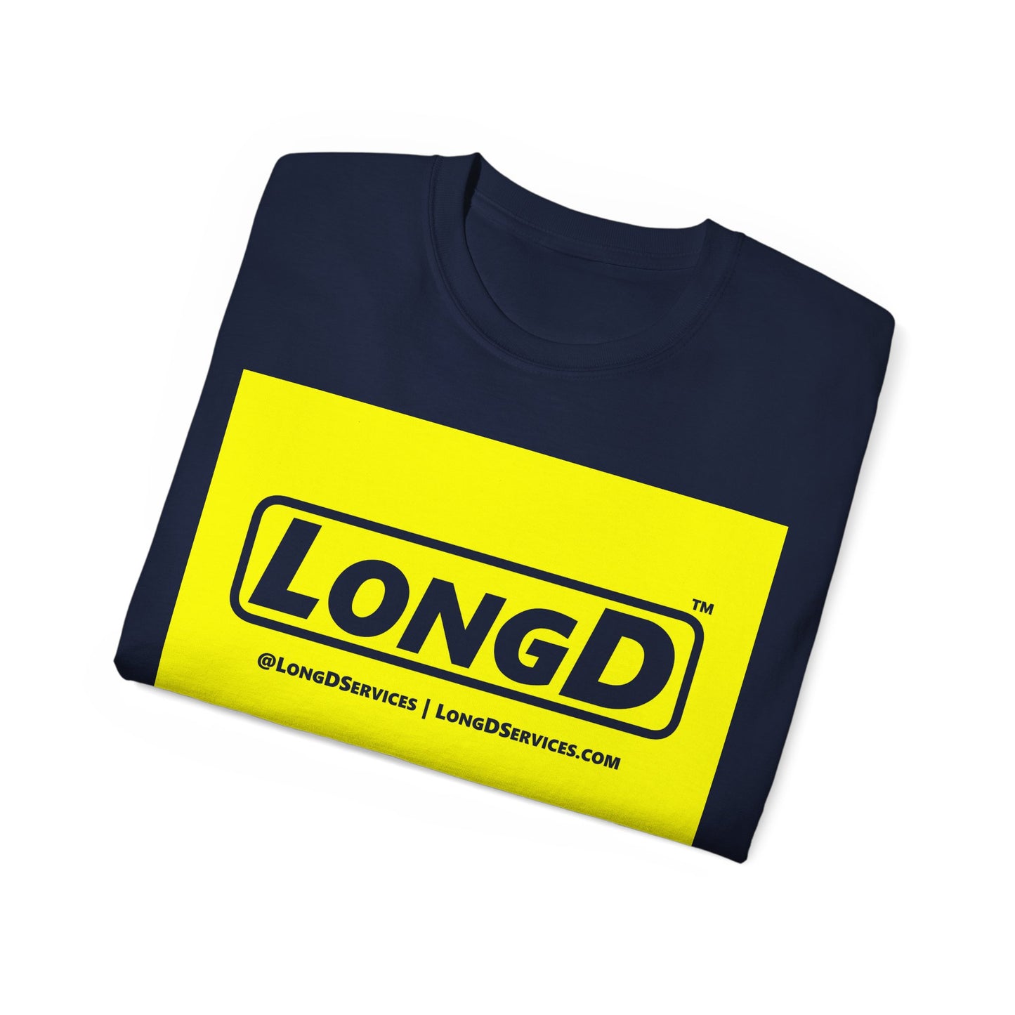 LongD Reverse Negative Logo Cotton Tee (Big block)