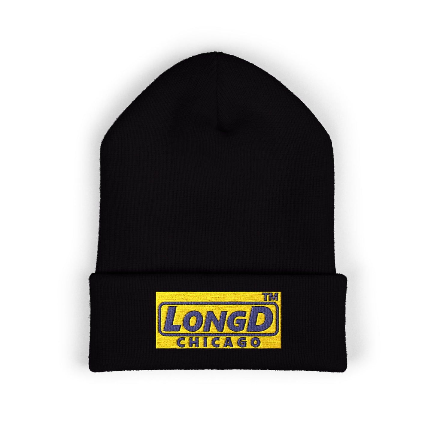Embroidered Classic Cuffed Beanie Official Chicago Logo