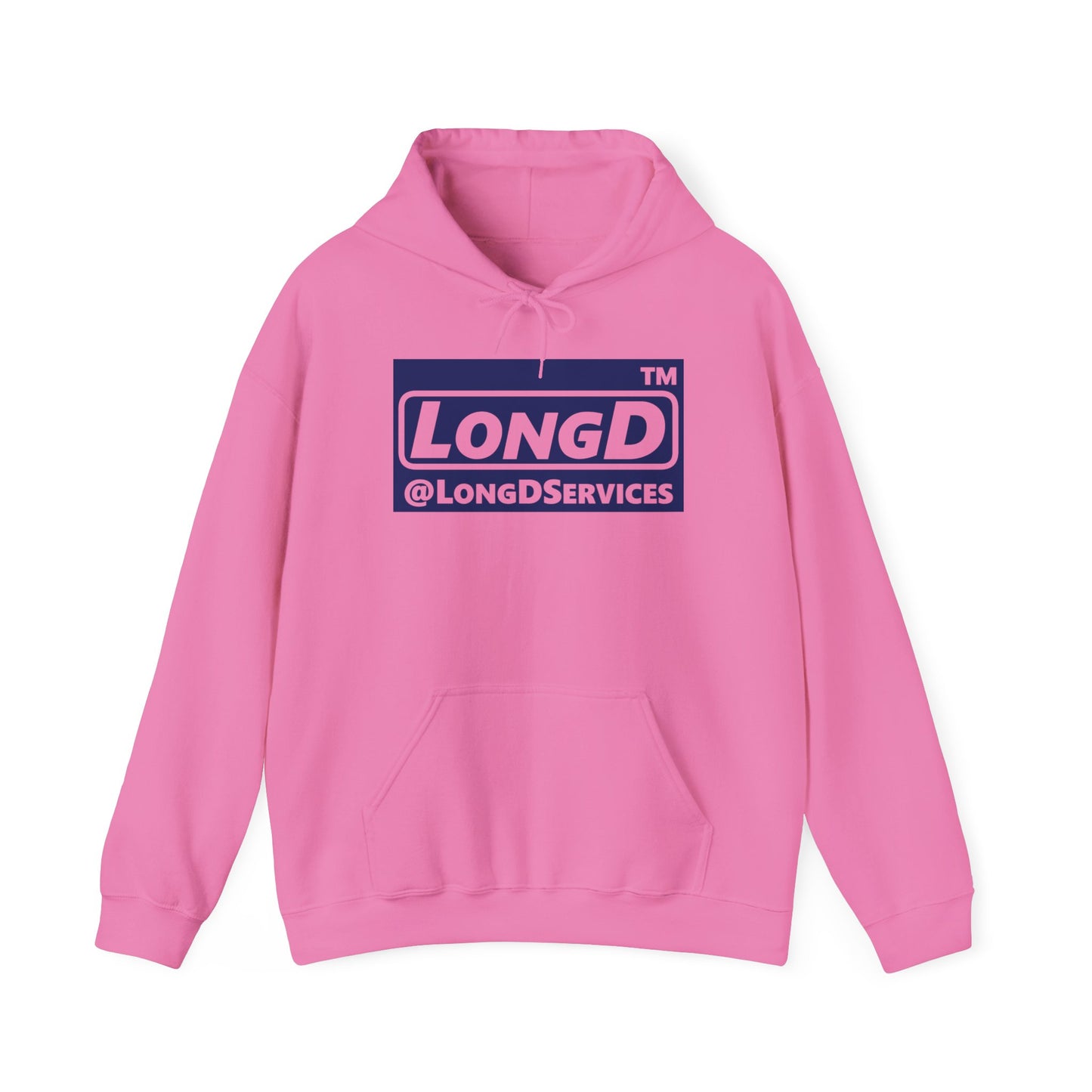 LongD® Logo (negative Tag only version) Hoodie