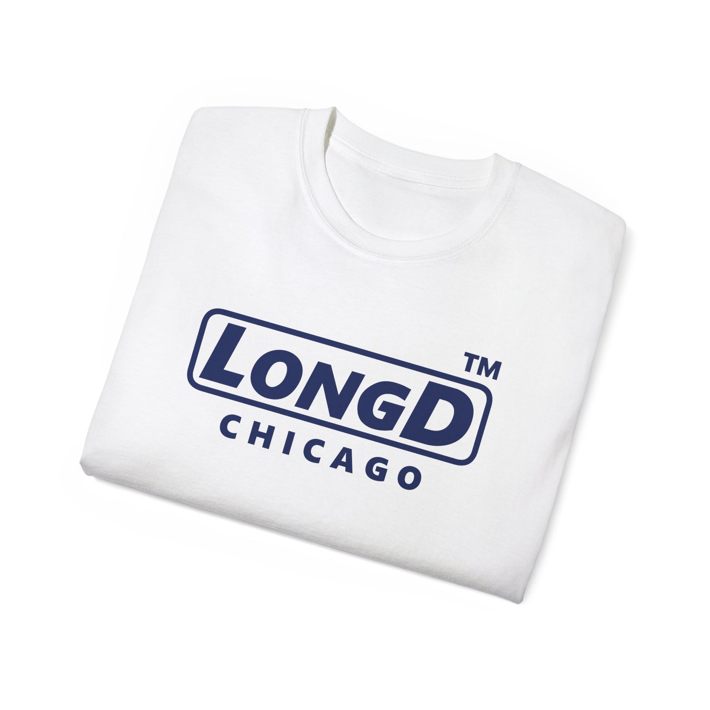 LongD® Logo Cotton Tee positive official basic Chicago logo