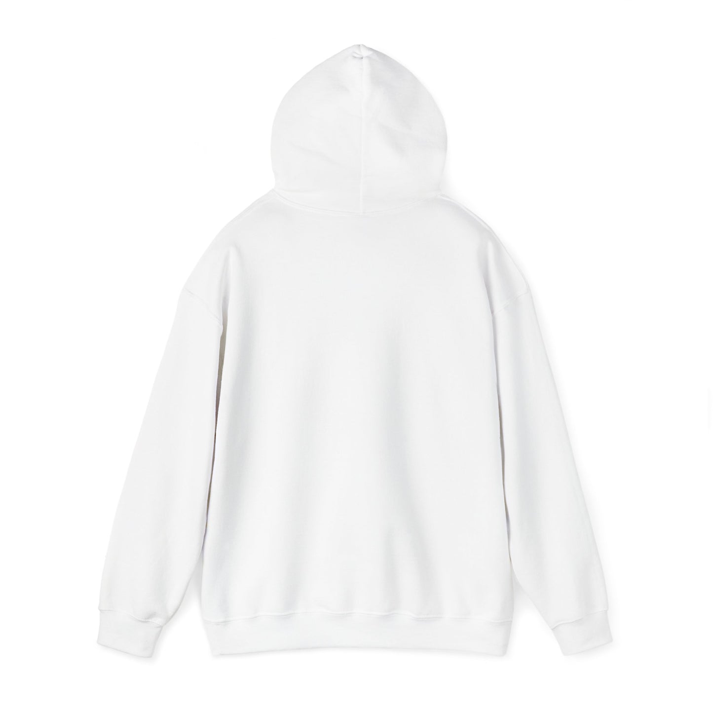 I Luv LongD® Logo Hoodie with Pride rainbow striped negative text