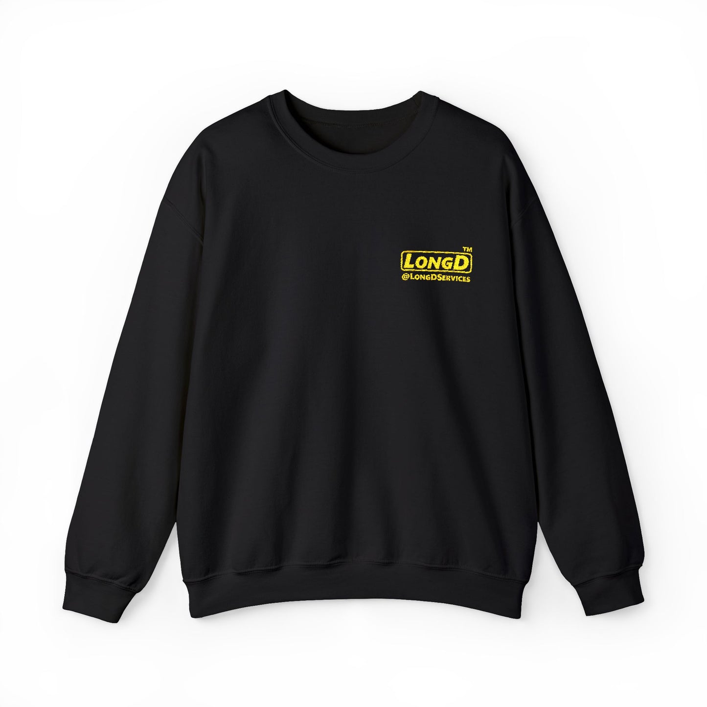 Embroidered Unisex Heavy Blend™ Crewneck Sweatshirt alternate (reverse) basic logo