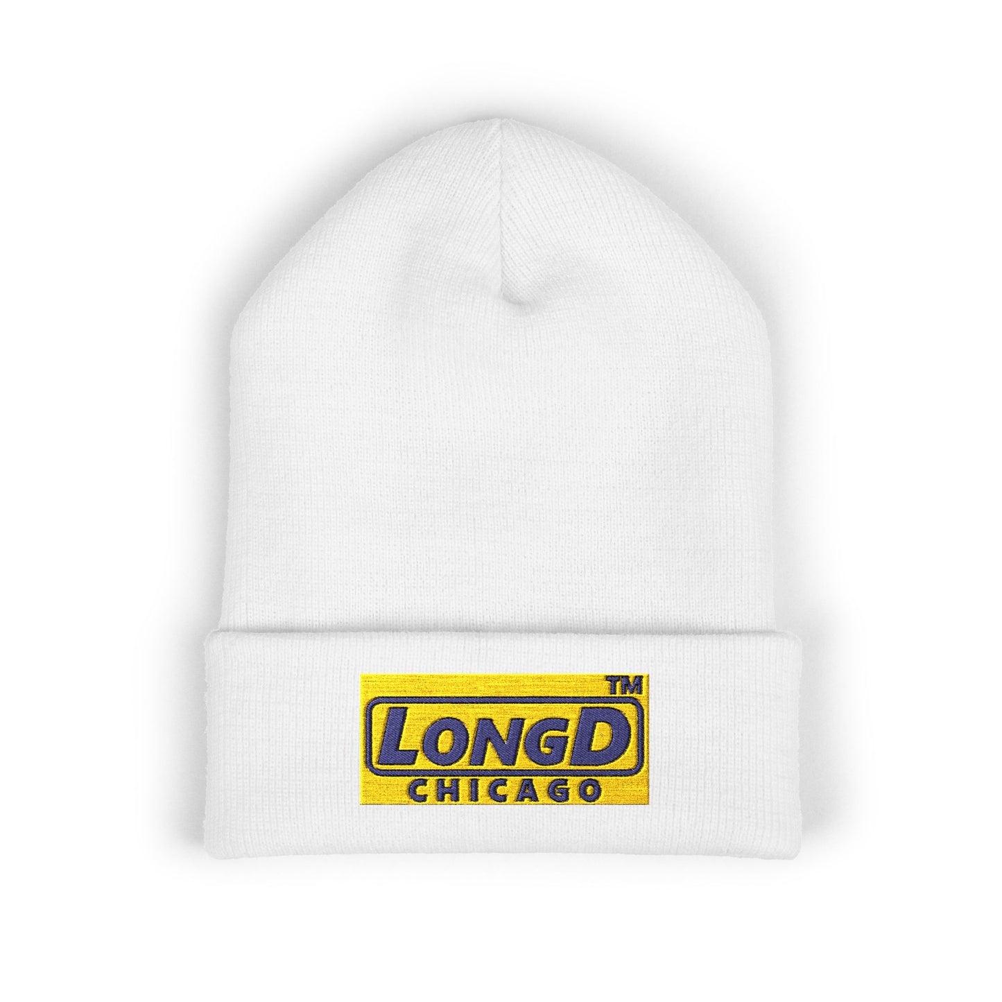 Embroidered Classic Cuffed Beanie Official Chicago Logo