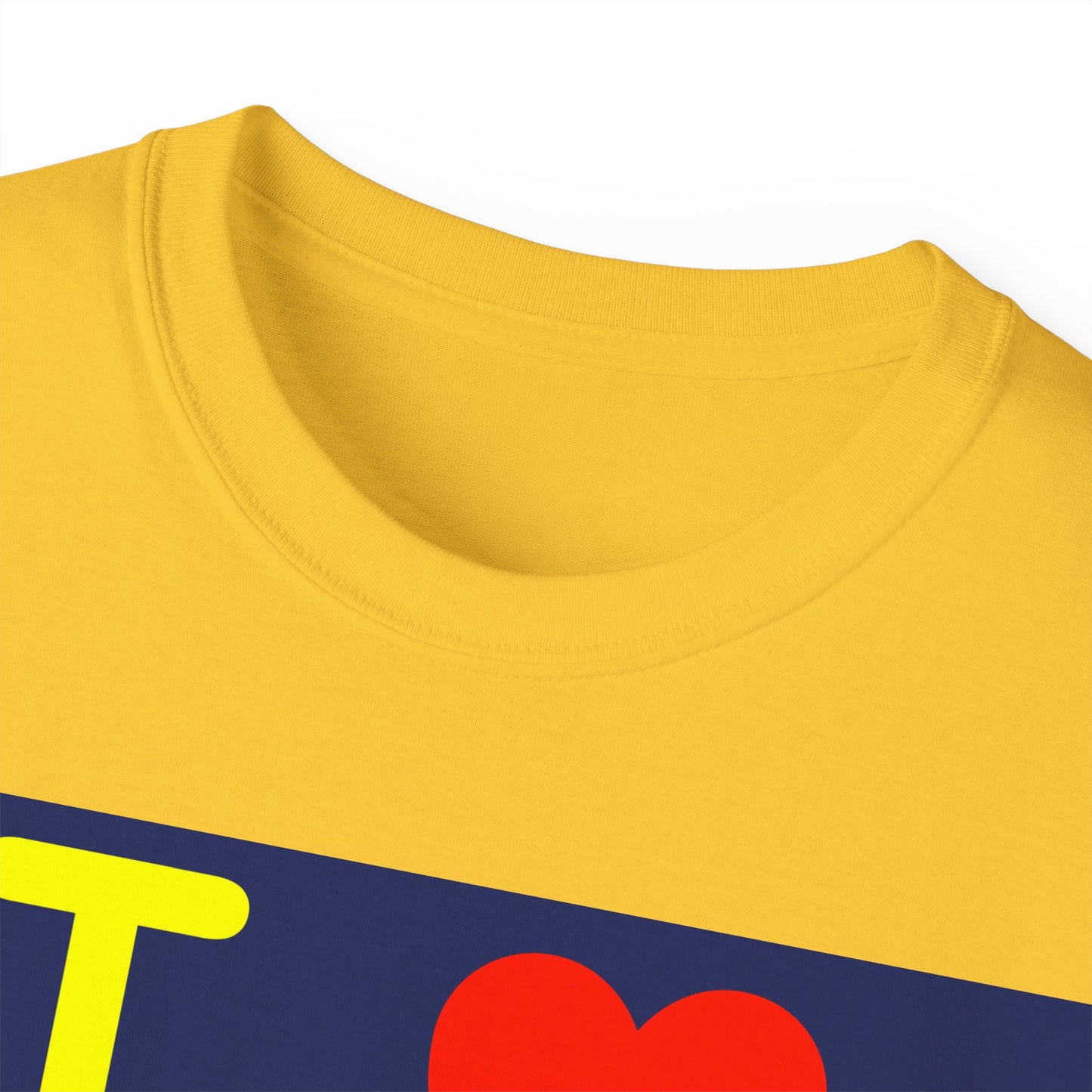 I Luv LongD Negative Style Logo Cotton Tee