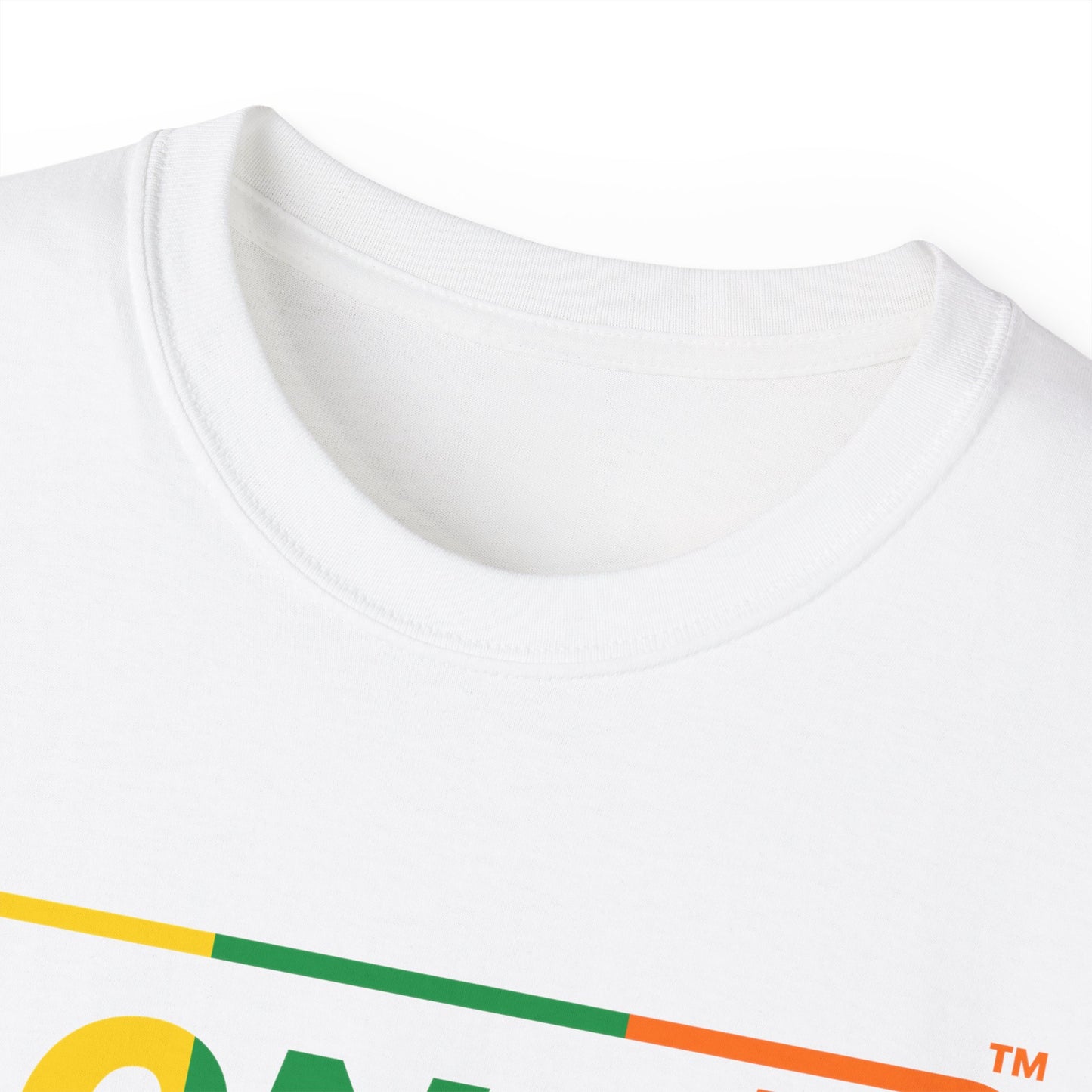 LongD® Logo Cotton Tee (St. Patrick's Day -Irish Green, Golden Yellow and Irish Orange thirds)