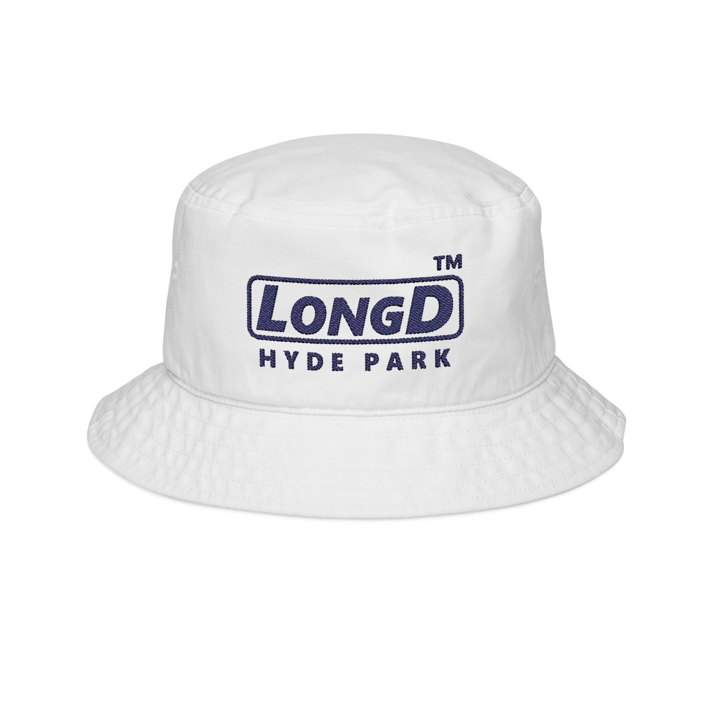Embroidered official basic Hyde Park logo bucket hat
