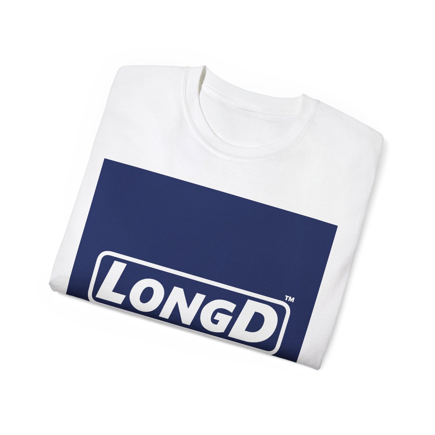 LongD Negative Logo Cotton Tee (Square)