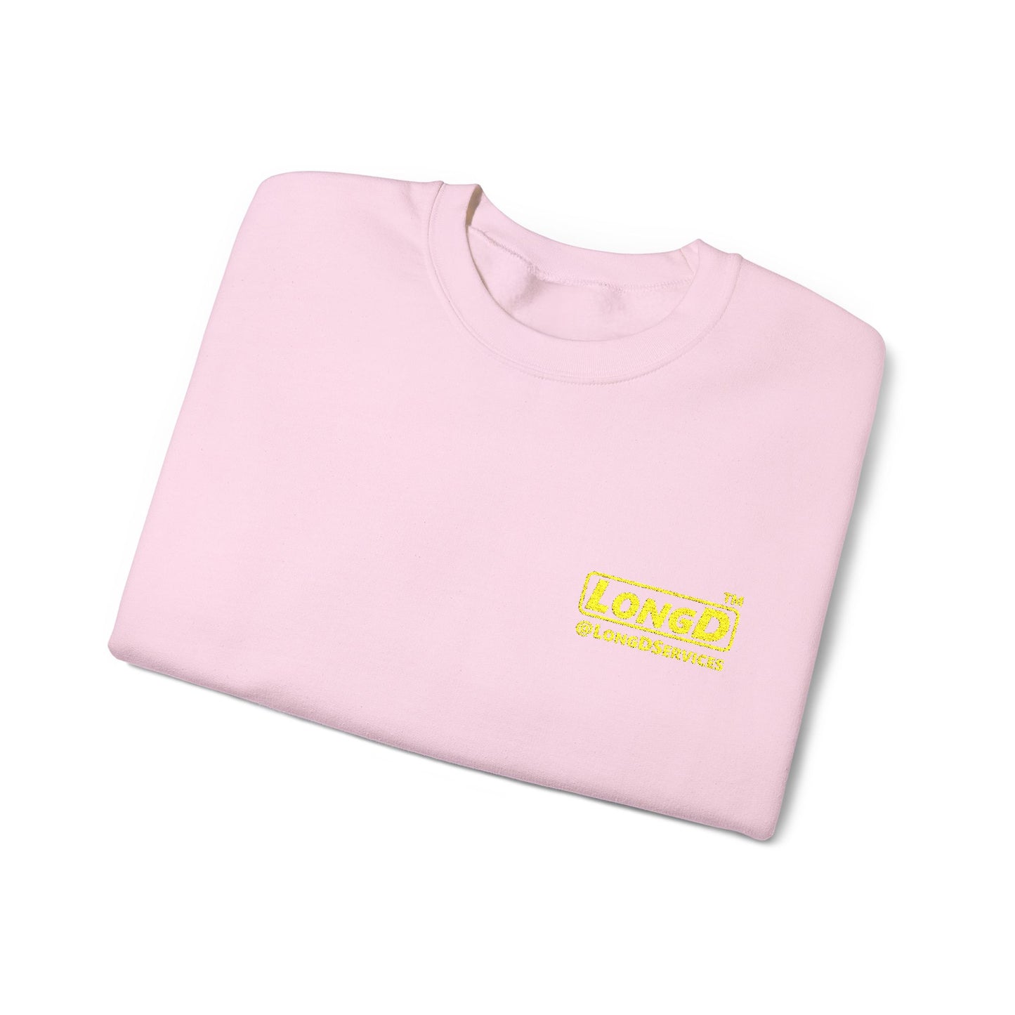Embroidered Unisex Heavy Blend™ Crewneck Sweatshirt alternate (reverse) basic logo