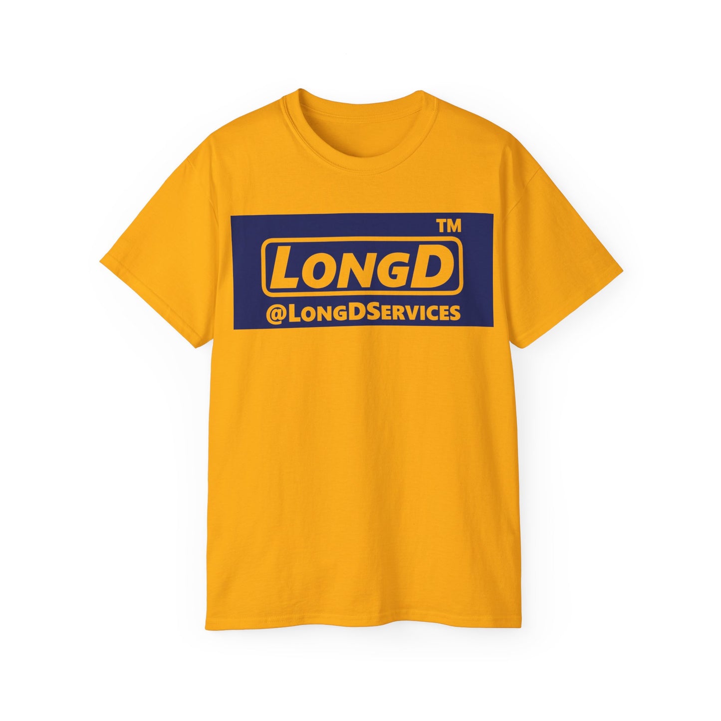 LongD® Logo Cotton Tee negative official basic logo