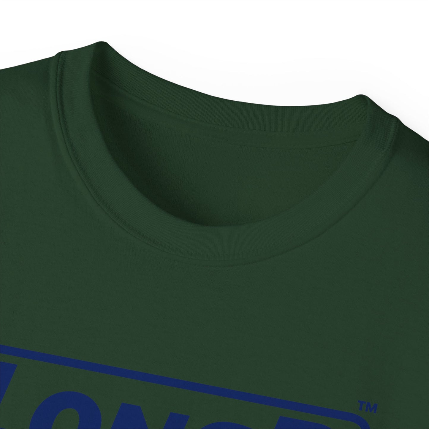 LongD® Logo Cotton Tee (Mardi Gras colored shirts with blue text)