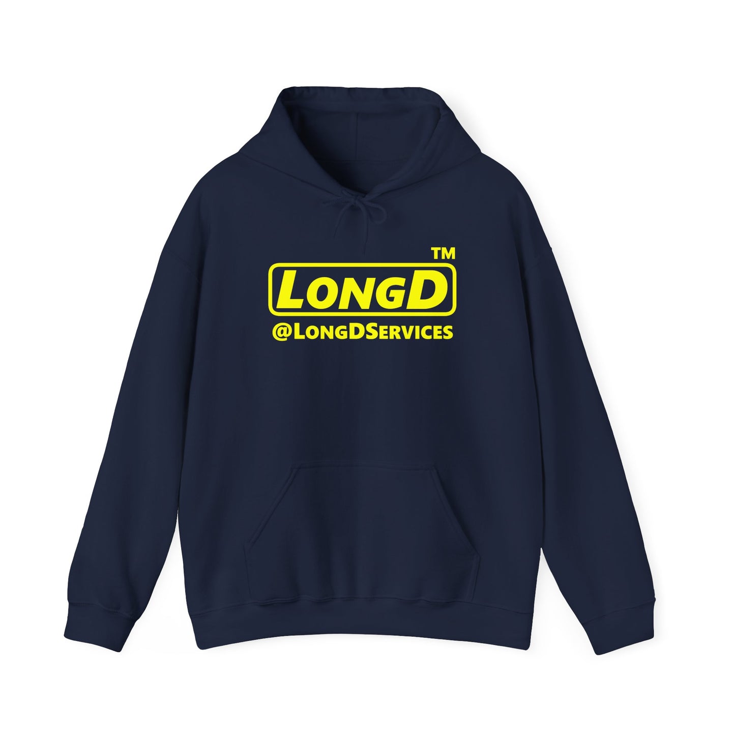 LongD® Logo (positive alternate Tag only version) Hoodie