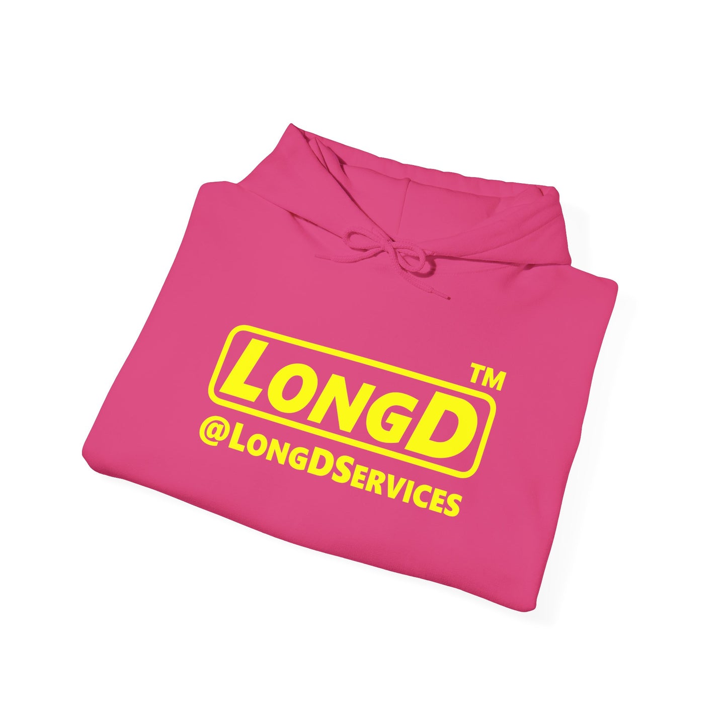 LongD® Logo (positive alternate Tag only version) Hoodie