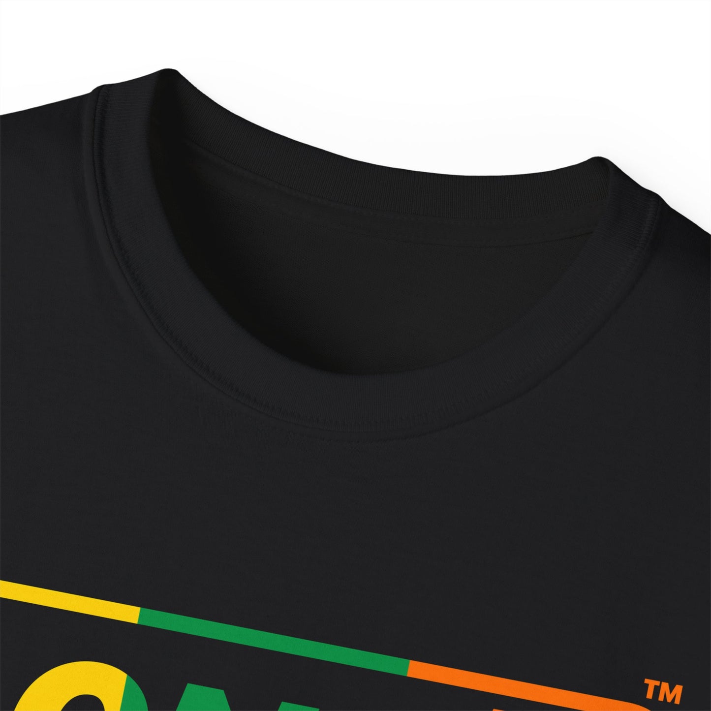 LongD® Logo Cotton Tee (St. Patrick's Day -Irish Green, Golden Yellow and Irish Orange thirds)