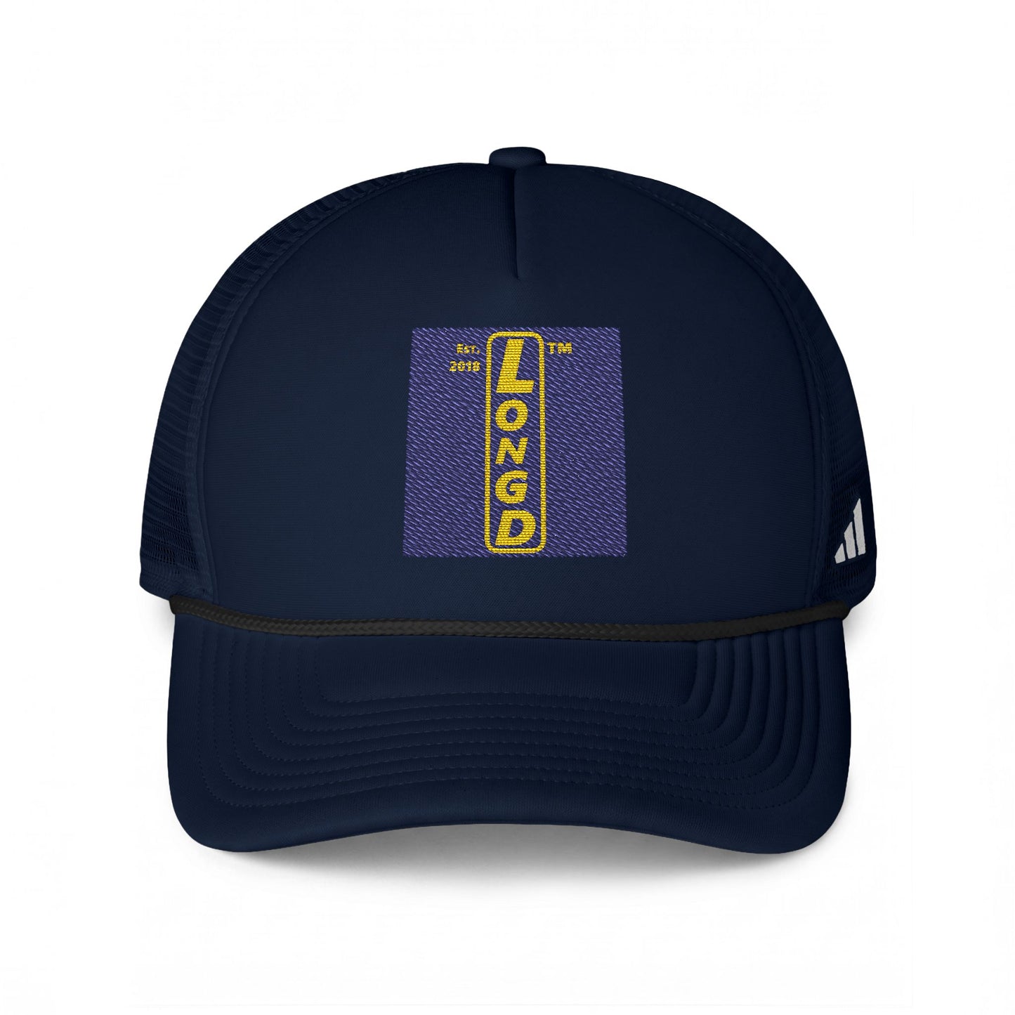 adidas reverse official upright logo trucker cap