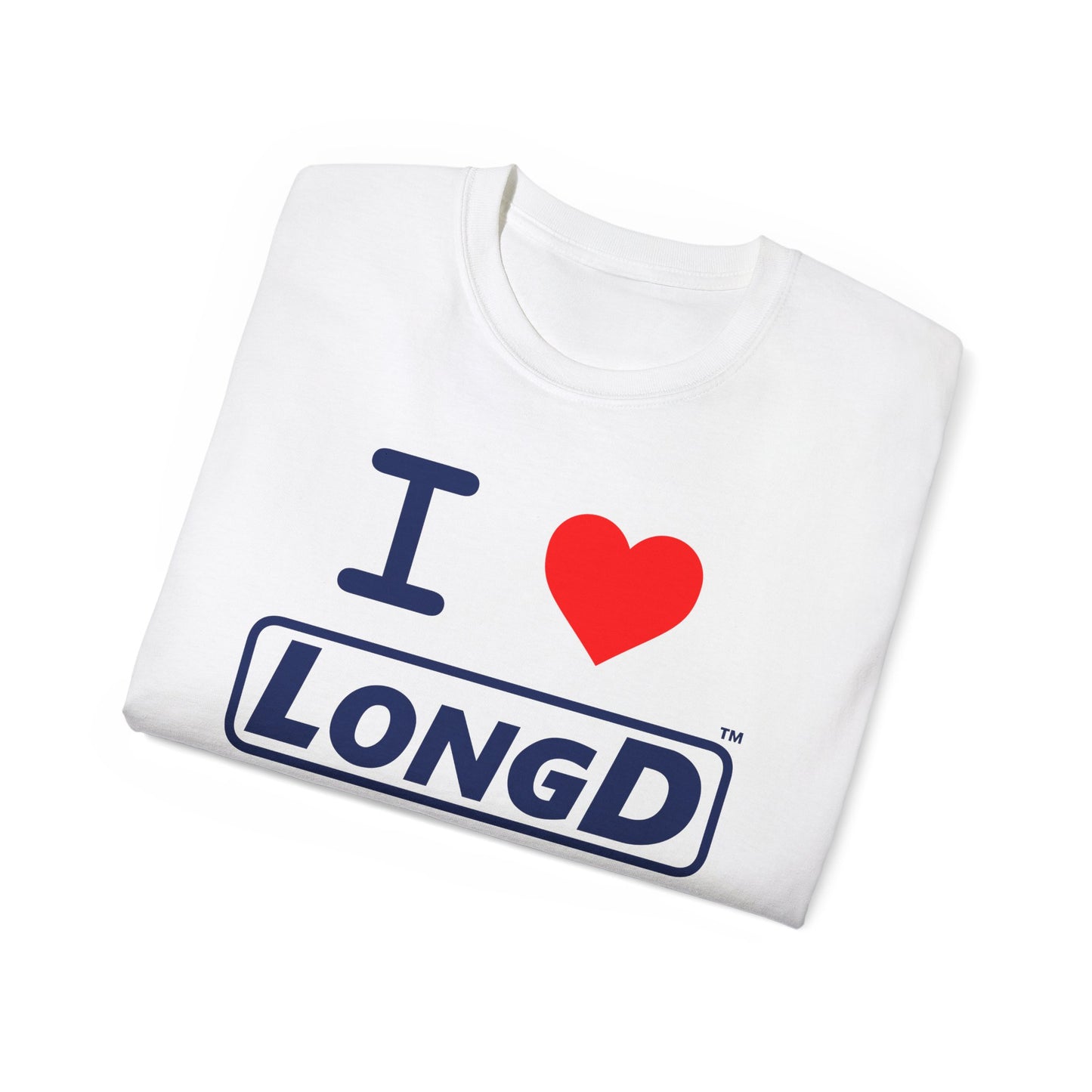I Luv LongD Logo Cotton Tee