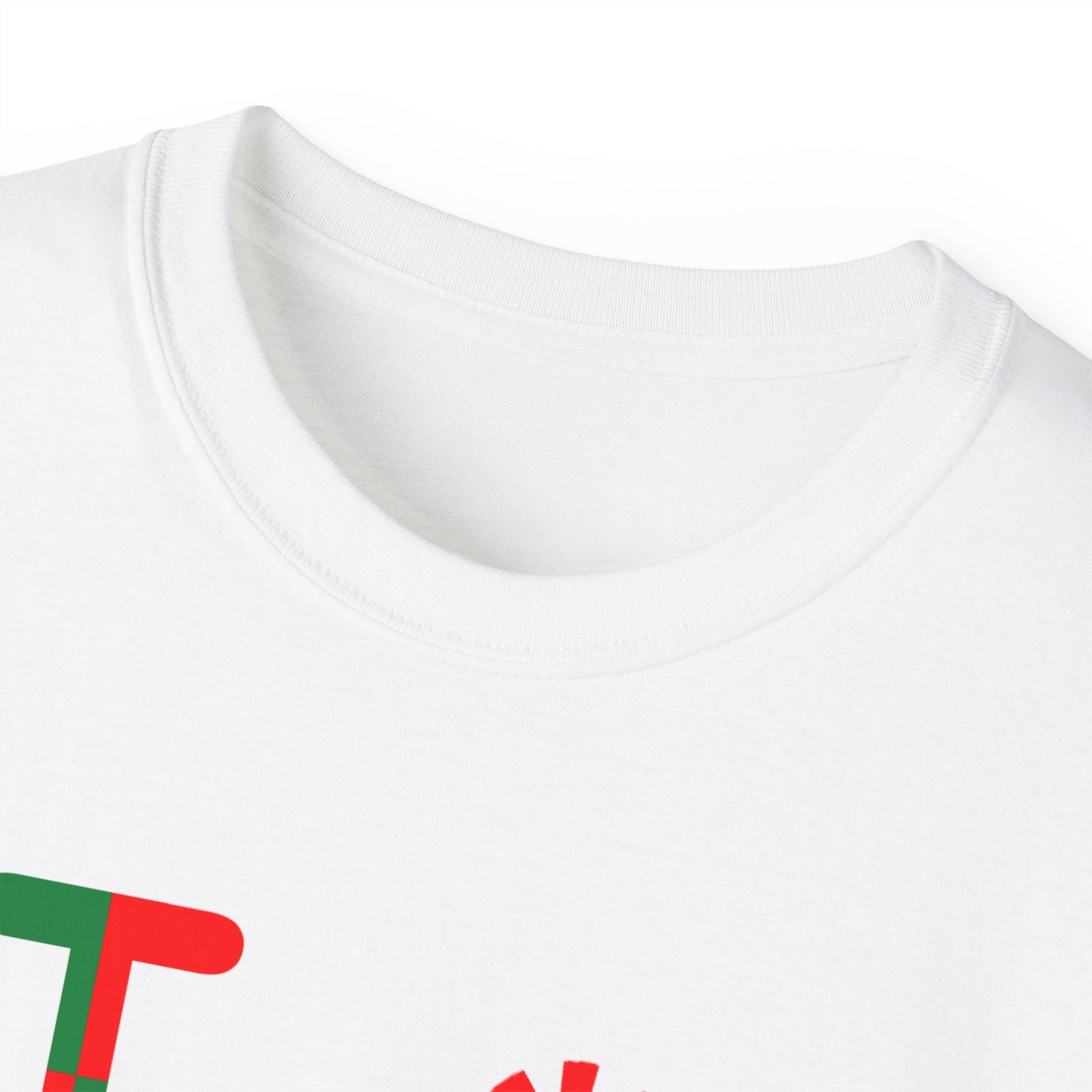 I Candy Cane LongD Logo Cotton Tee (quarter split)