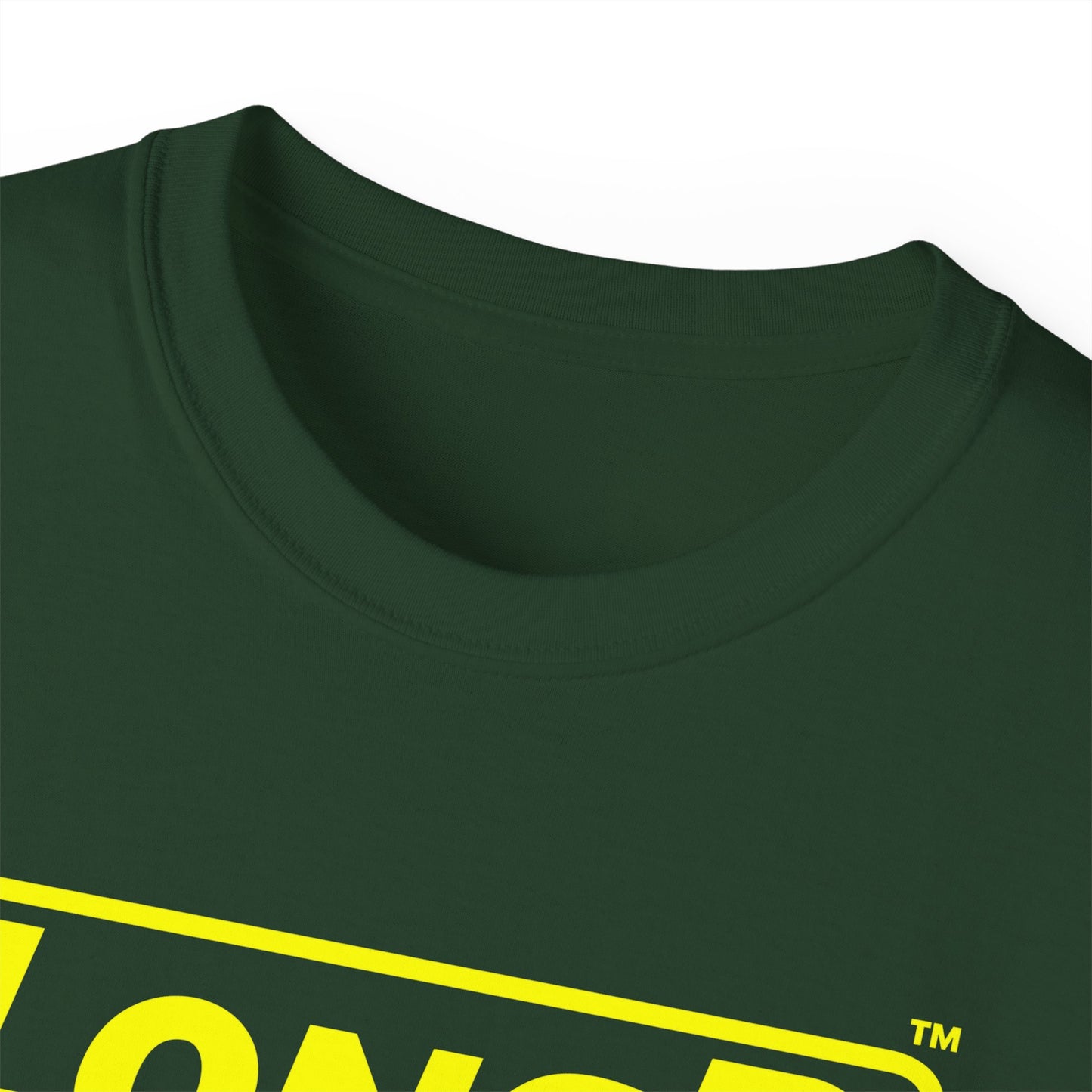 LongD® Logo Cotton Tee (Mardi Gras colored shirts with yellow text)