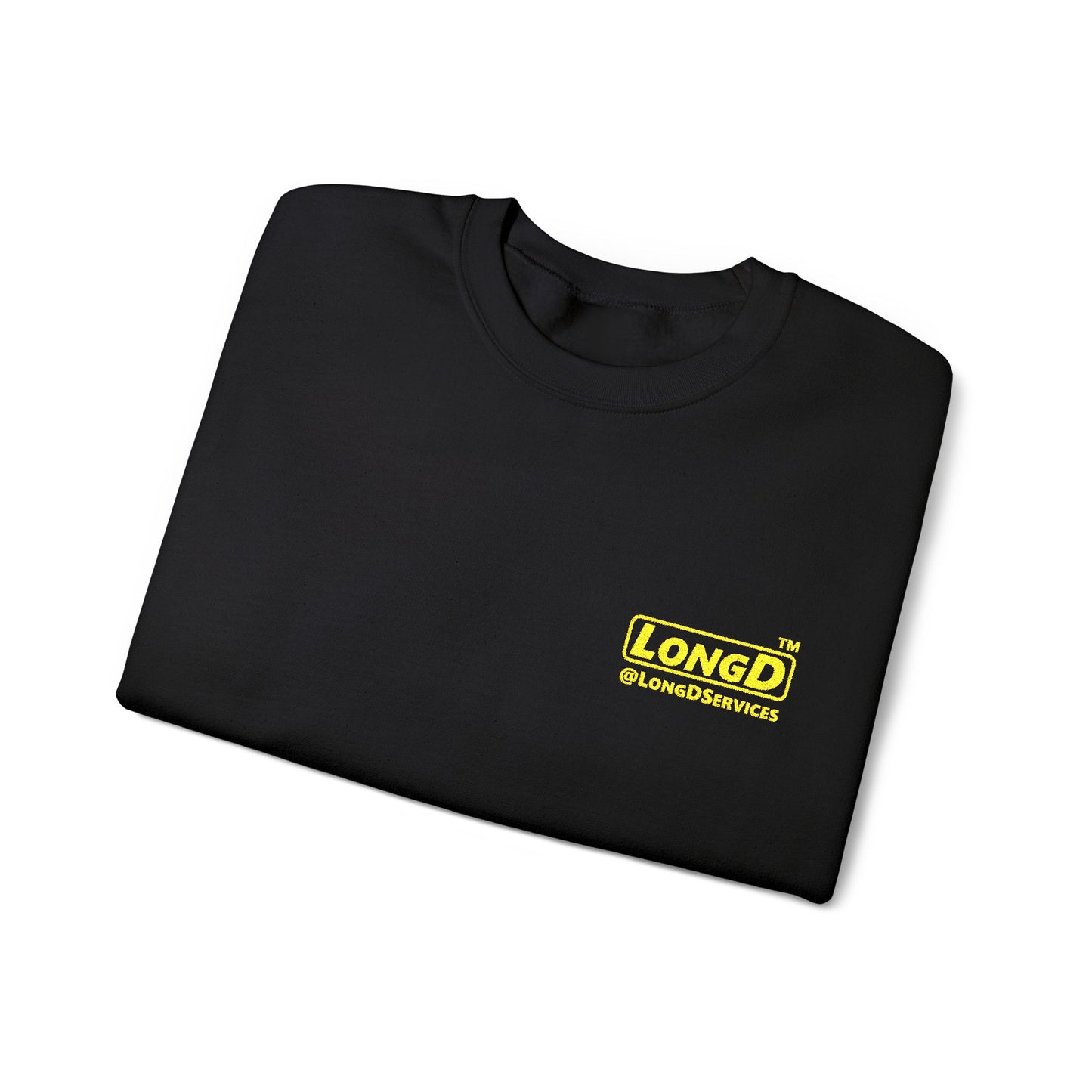 Embroidered Unisex Heavy Blend™ Crewneck Sweatshirt alternate (reverse) basic logo