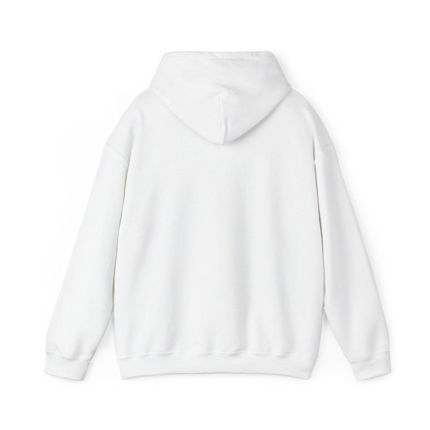 I Luv LongD® Logo Hoodie with Pride rainbow striped negative text