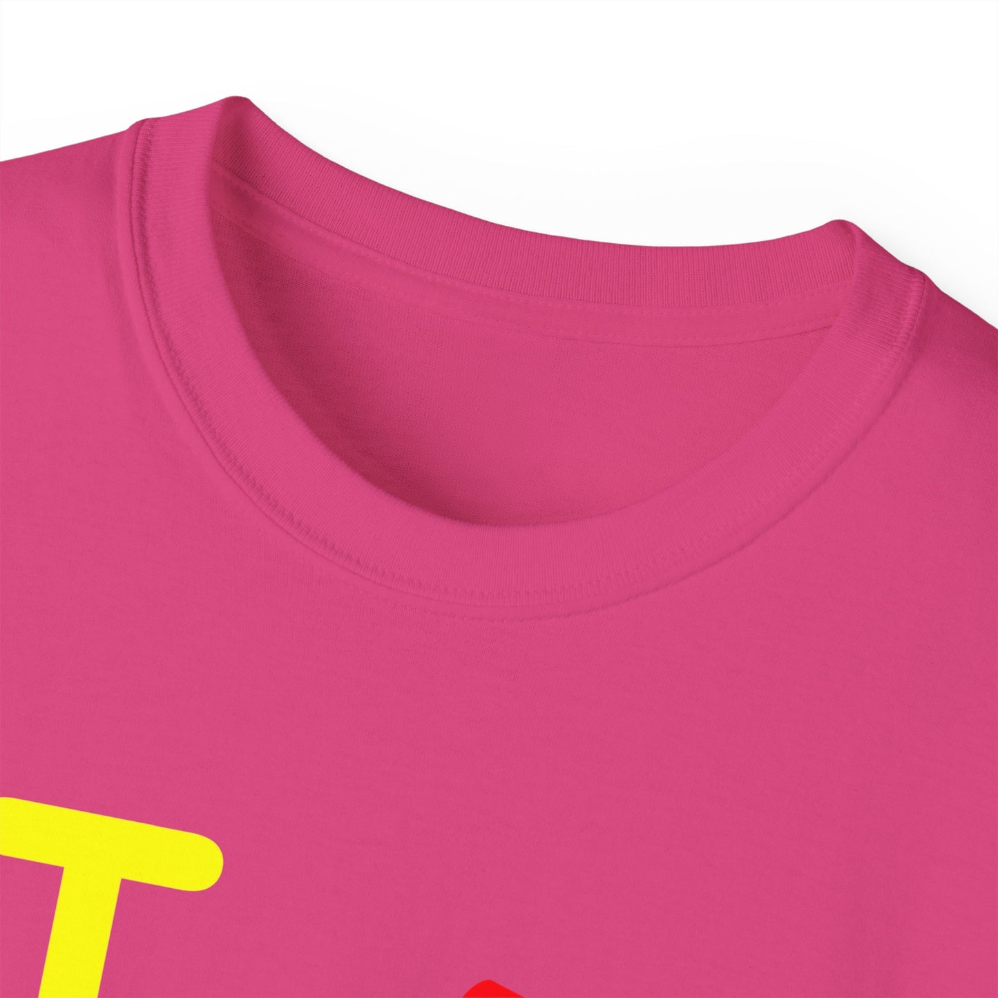 I Firecracker LongD® Reverse Logo Cotton Tee Red firecracker (no blue or white)