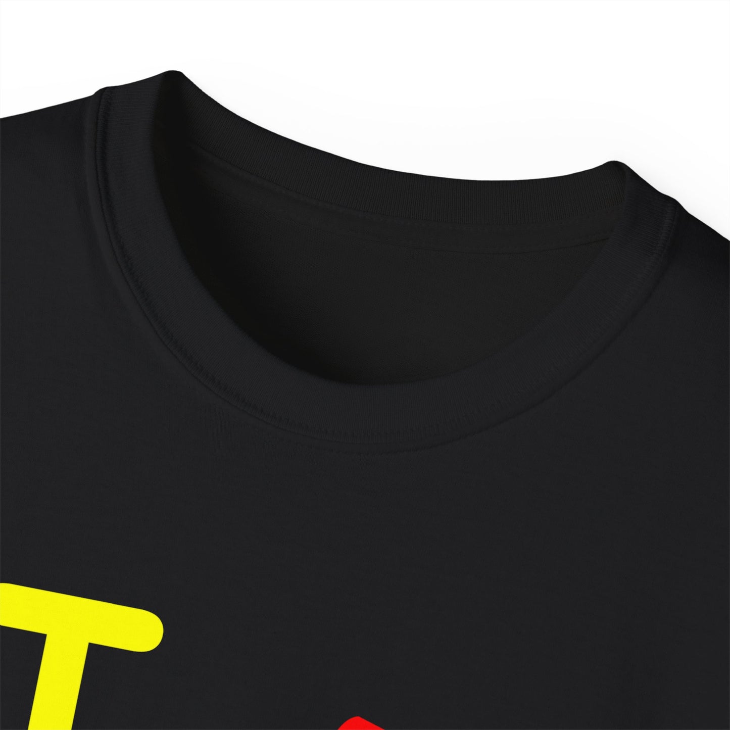 I Firecracker LongD® Reverse Logo Cotton Tee Red firecracker (no blue or white)