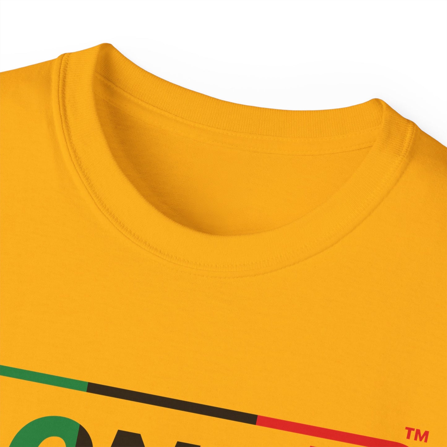 LongD® Logo Cotton Tee Juneteenth positive thirds text
