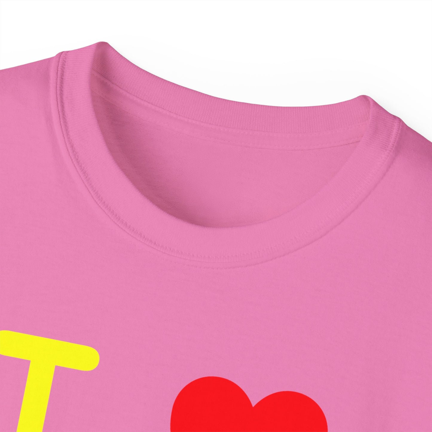 I Luv LongD® Logo Cotton Tee positive reverse basic Chicago logo