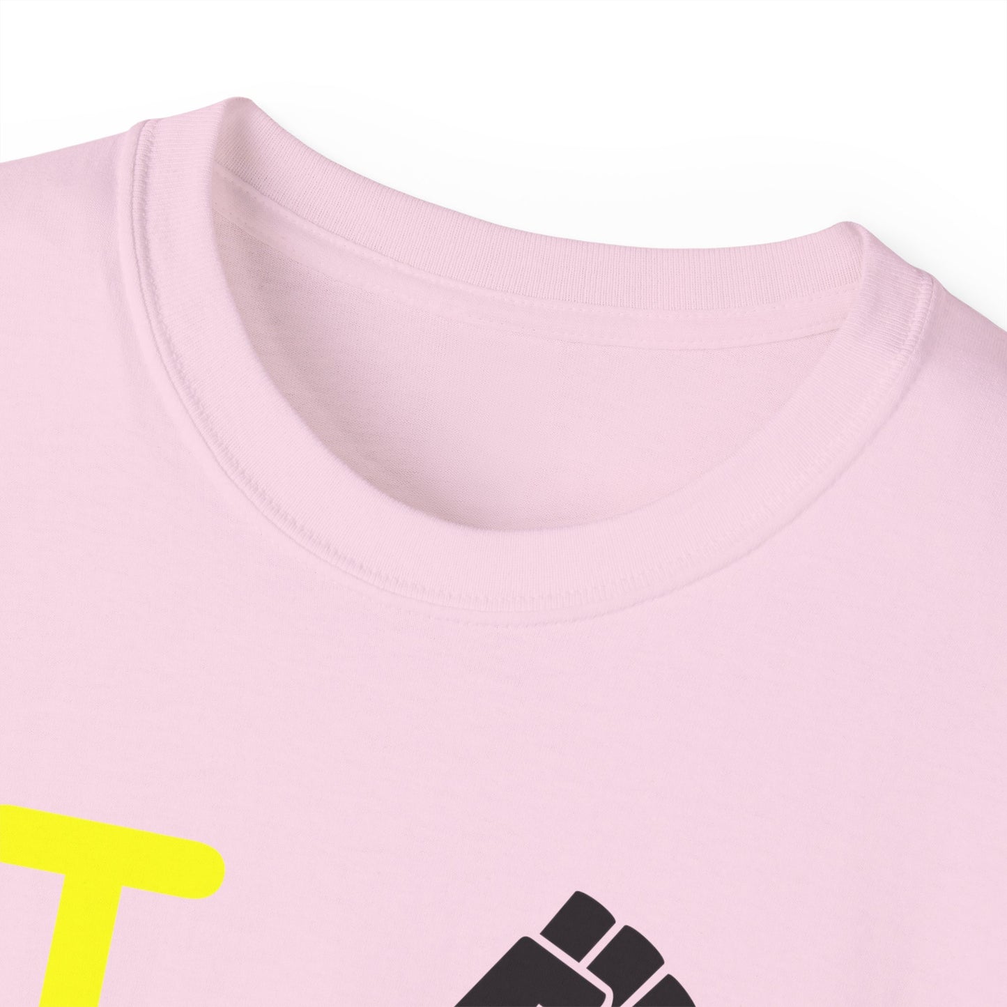 I Fist LongD® Alternate Logo Cotton Tee Juneteenth black fist
