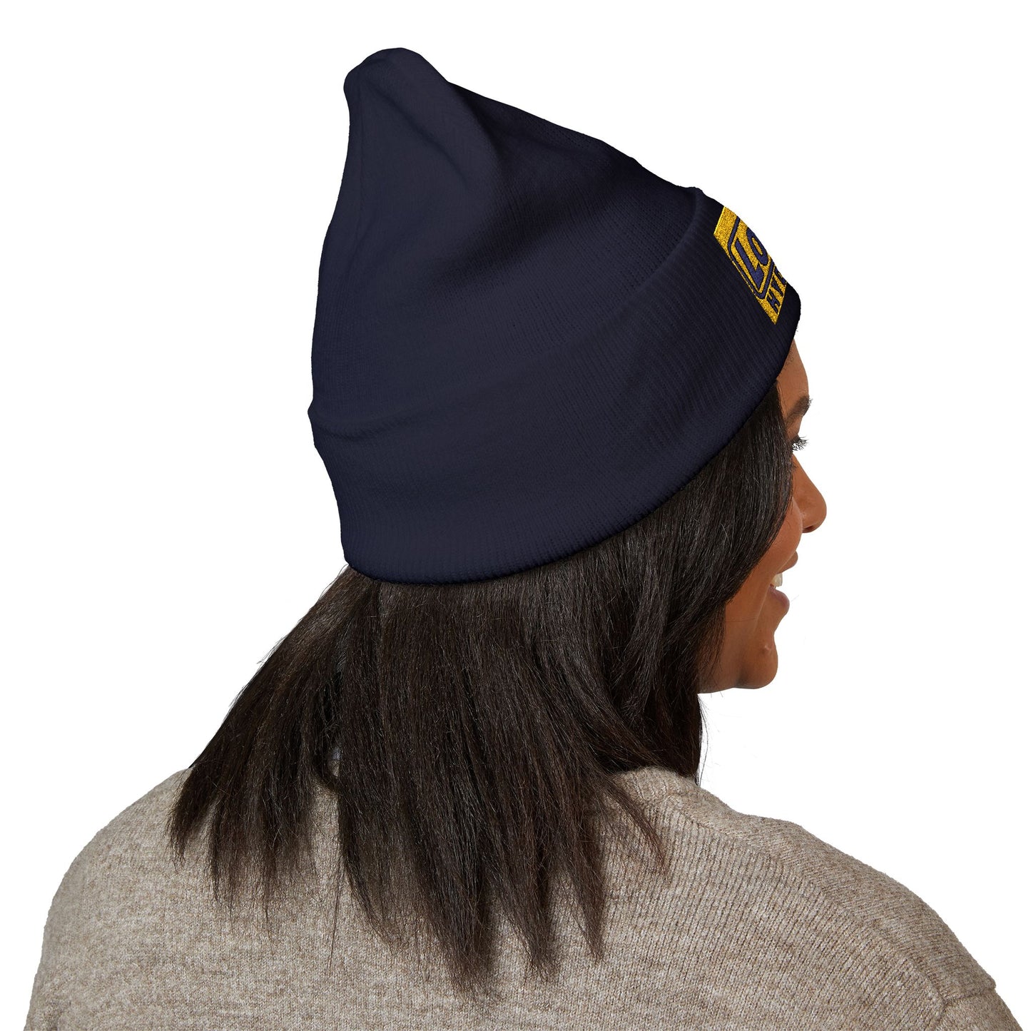 Embroidered Classic Cuffed Beanie Official Hyde Park Logo