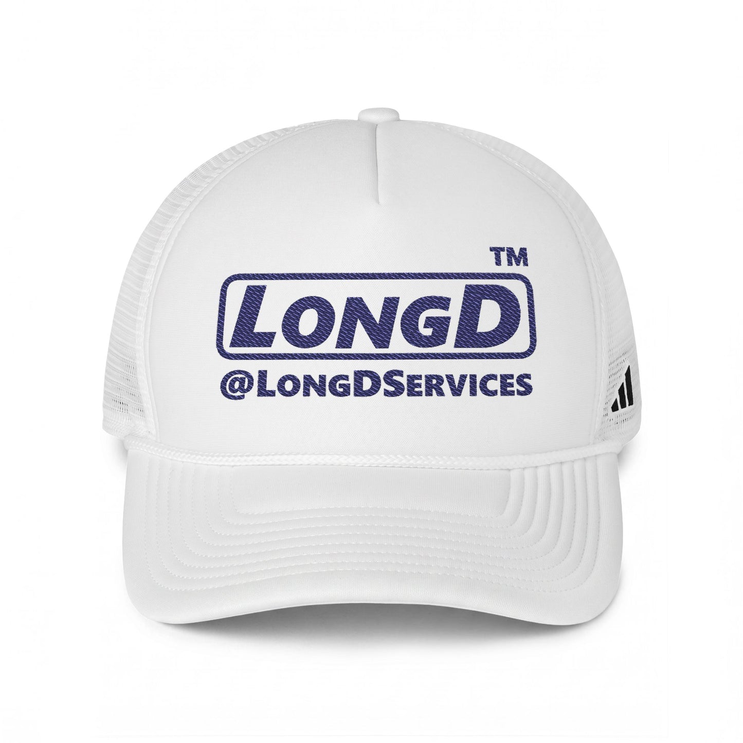 adidas official basic tag logo trucker cap