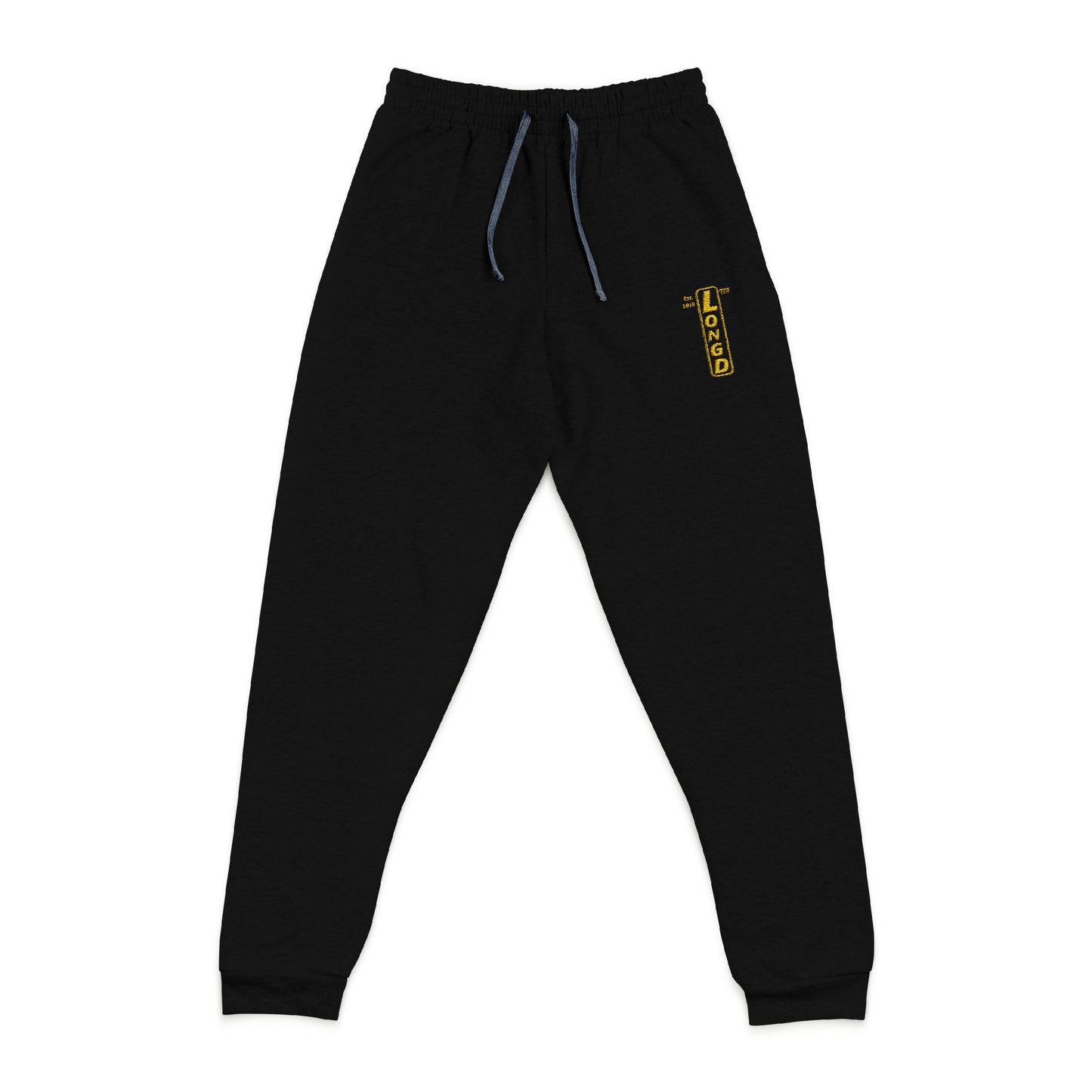 Embroidered unisex joggers basic alternate logo upright