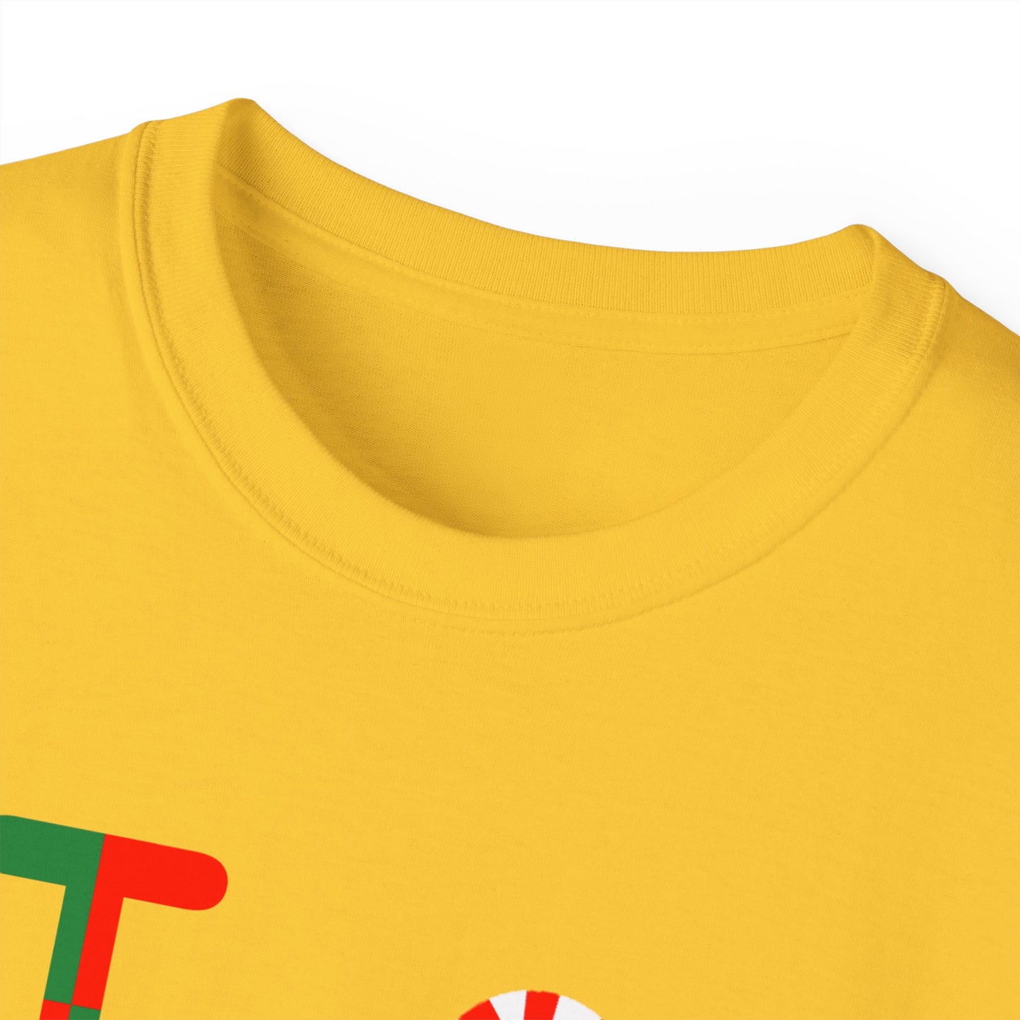 I Candy Cane LongD Logo Cotton Tee (quarter split)