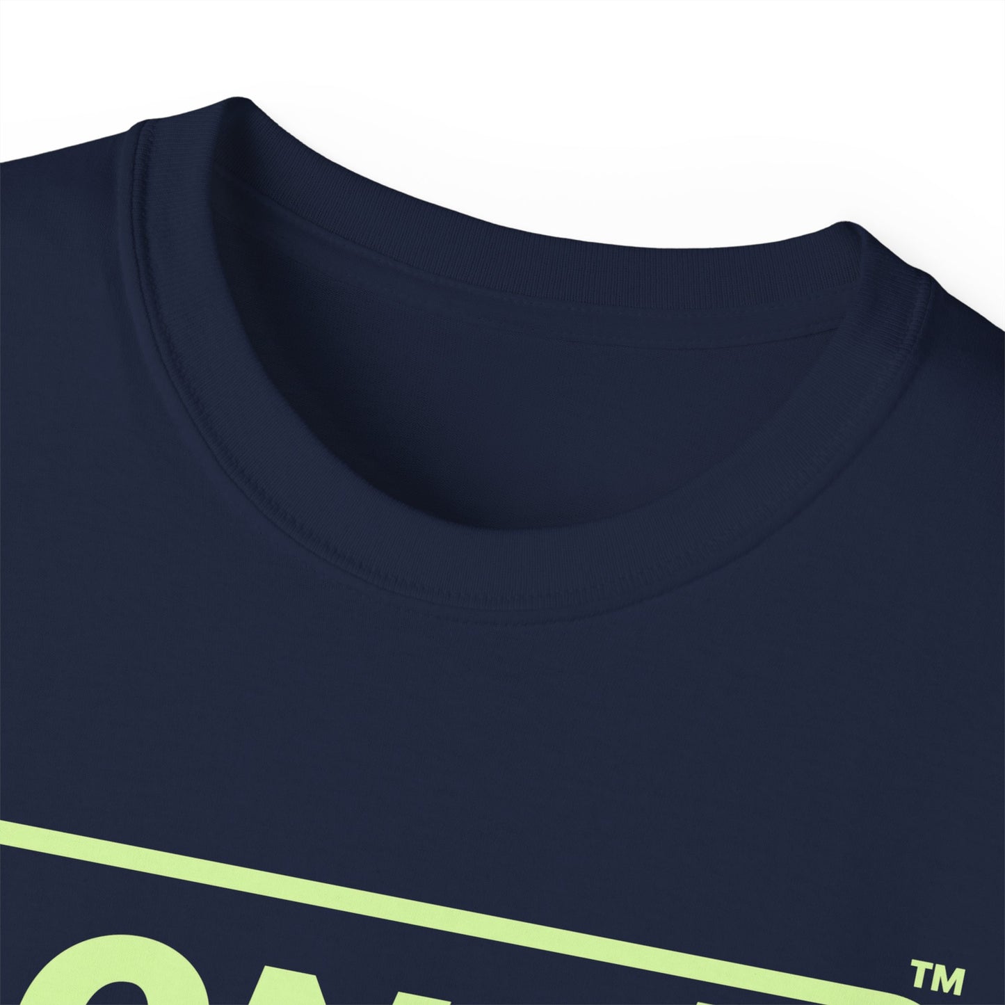 LongD® Logo Cotton Tee (Easter pastel green in positive text)